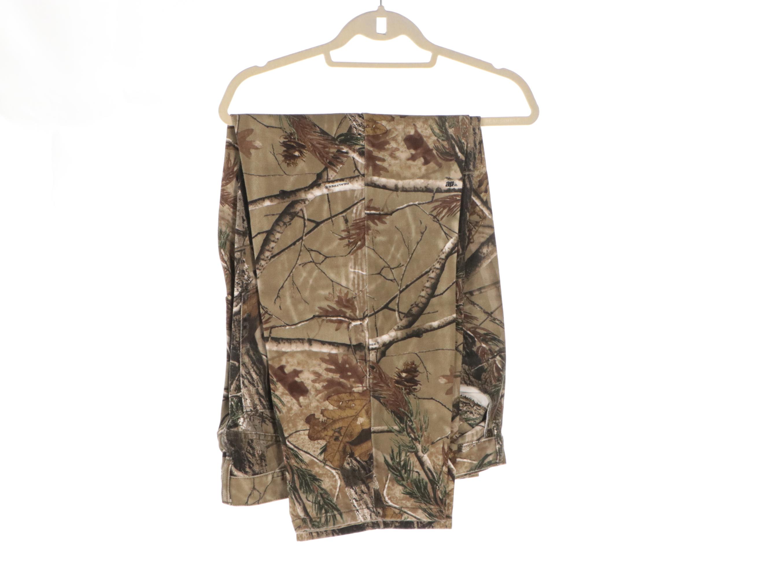 Men's Cabela's and Other Camouflage Jacket, Hats, Pants, and Shirts