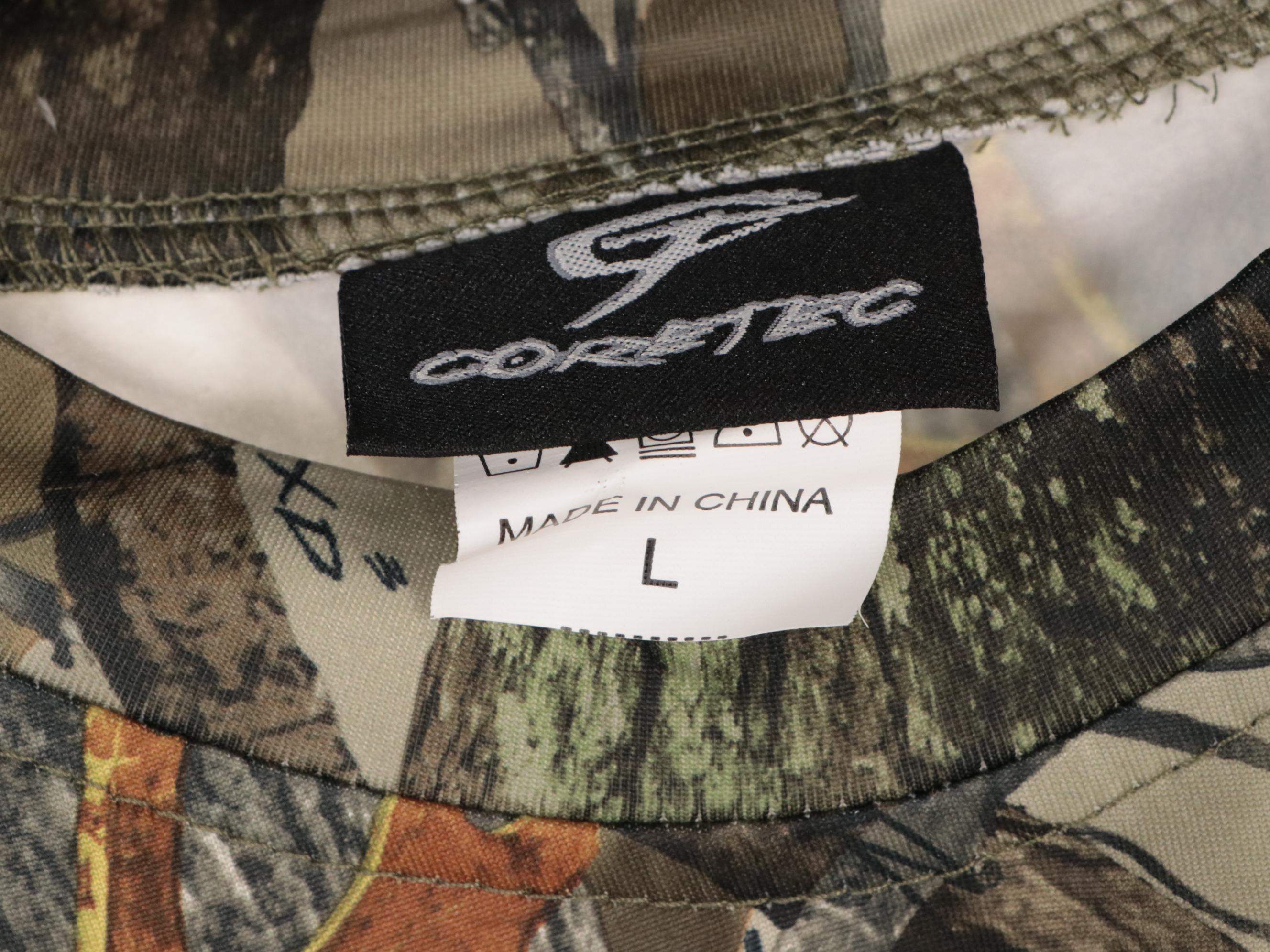 Men's Cabela's and Other Camouflage Jacket, Hats, Pants, and Shirts