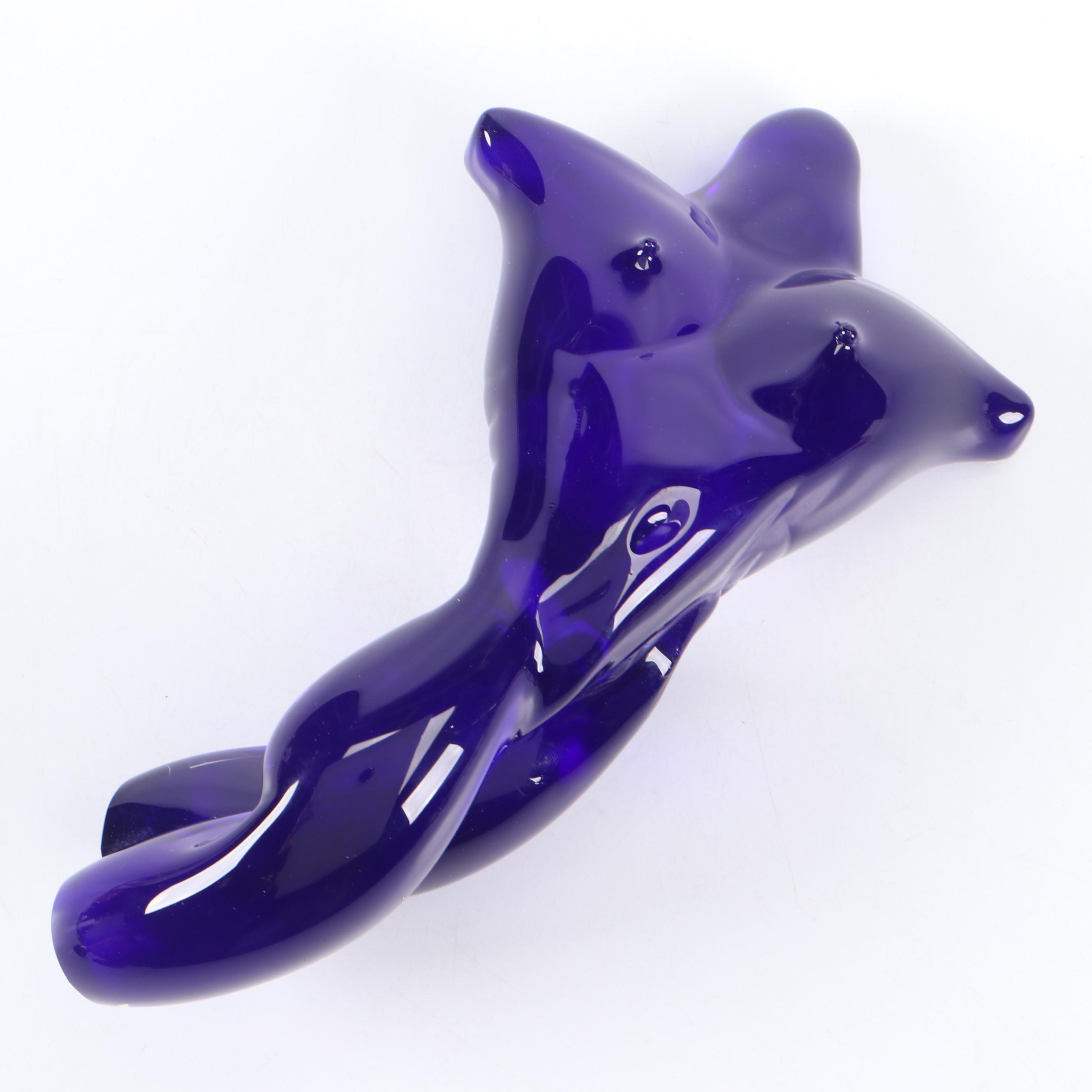 Signed Sabrina Knowles Blown Glass Female Torso Figurine