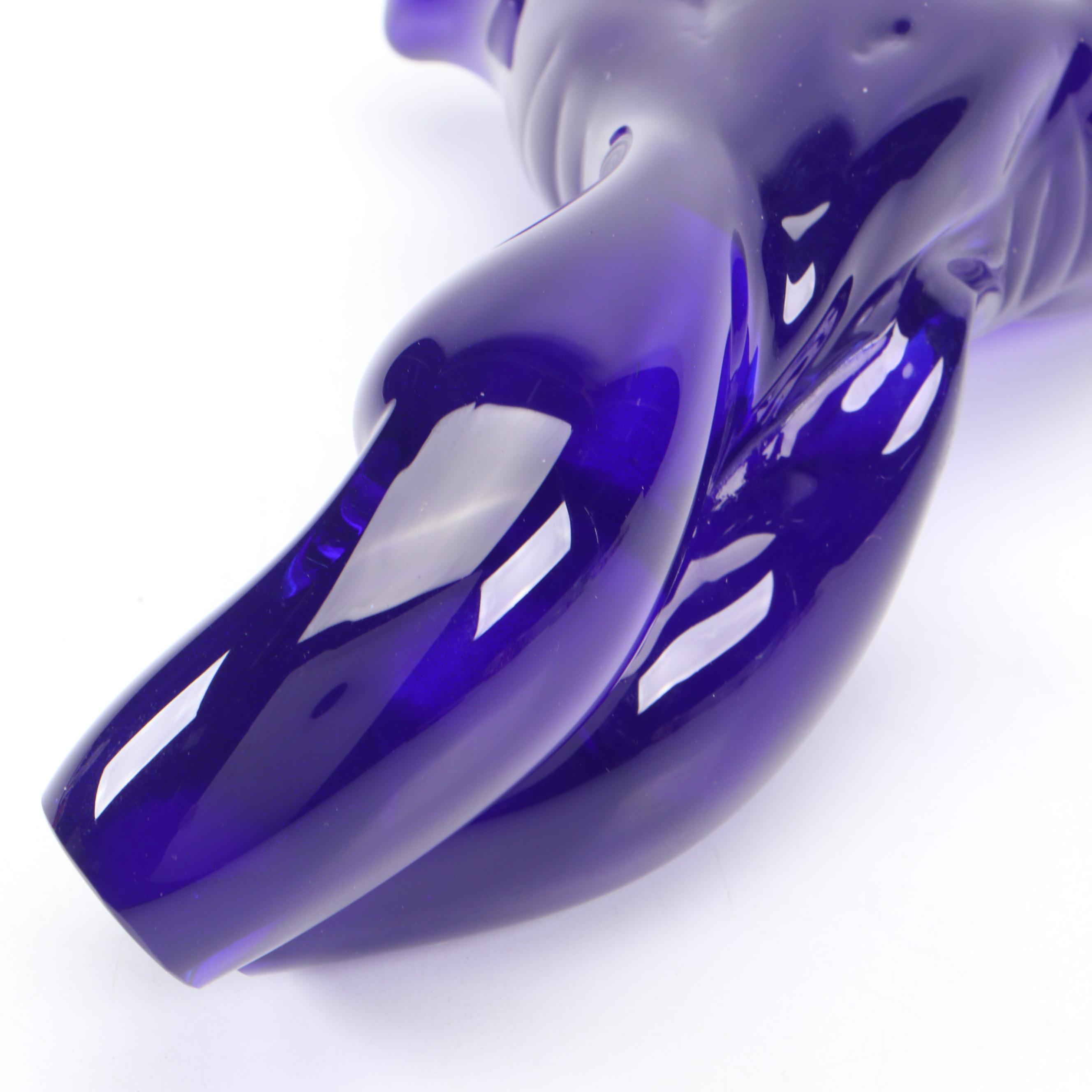 Signed Sabrina Knowles Blown Glass Female Torso Figurine