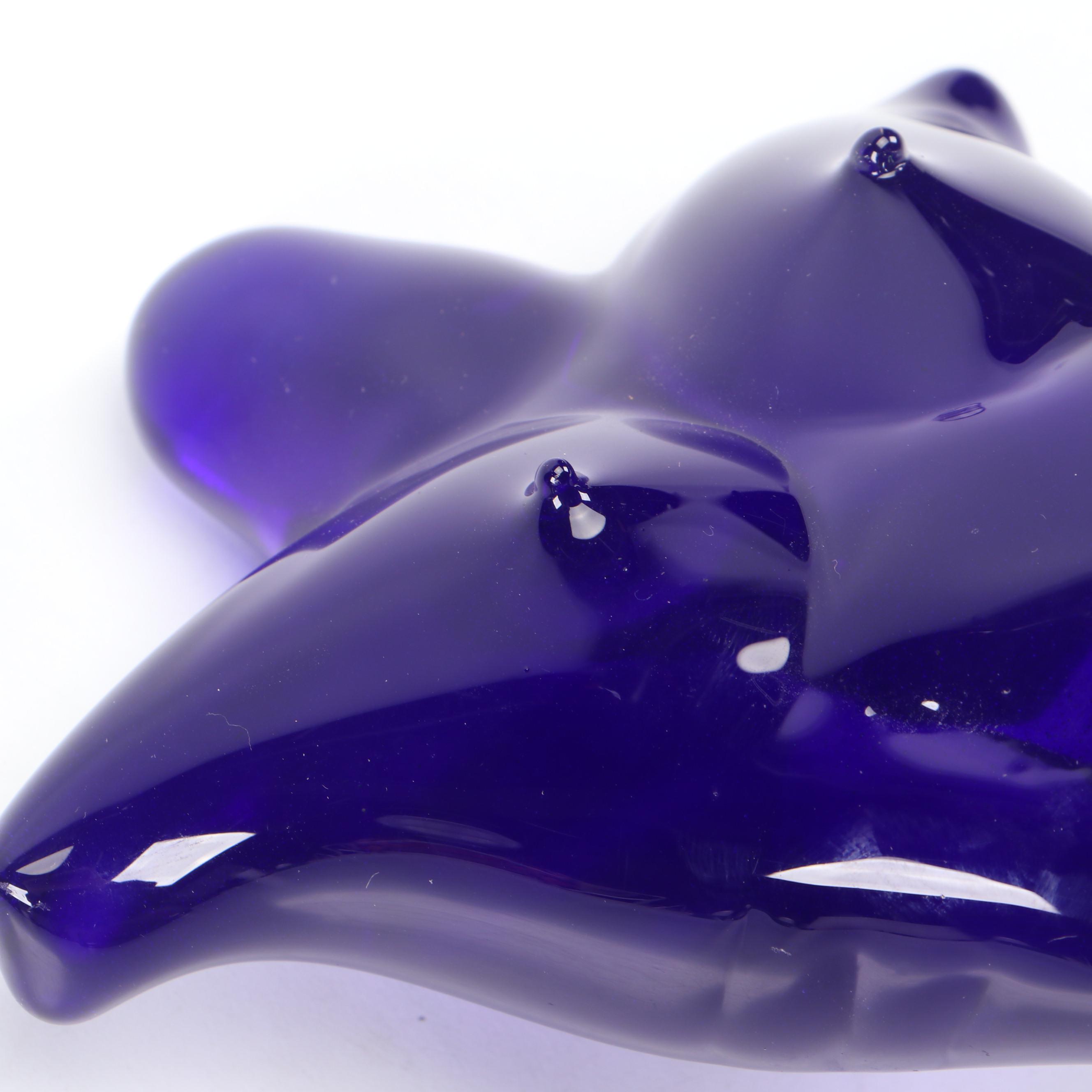 Signed Sabrina Knowles Blown Glass Female Torso Figurine