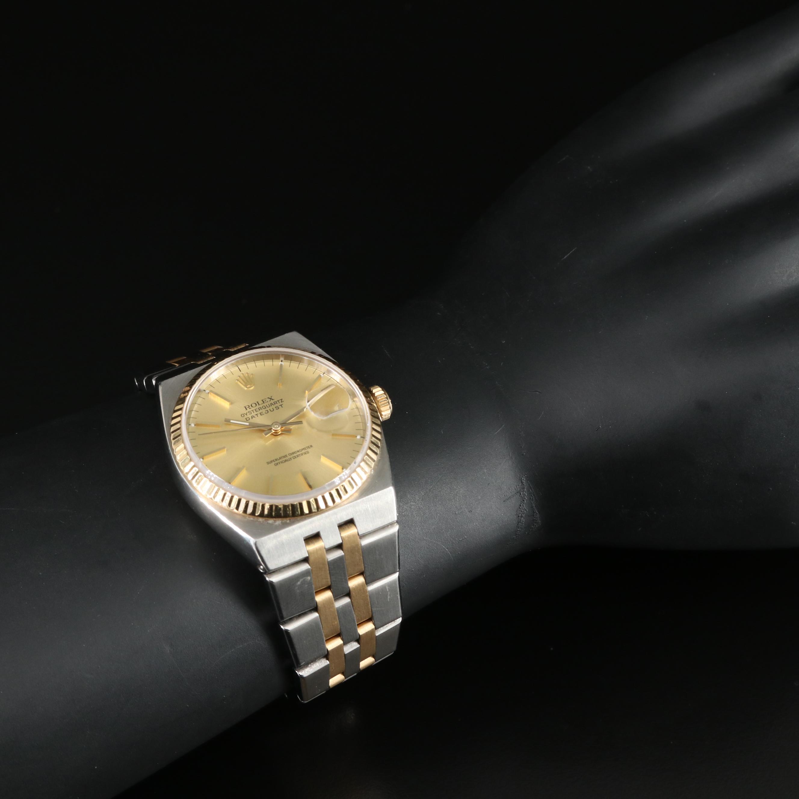 1986 Rolex Datejust Oysterquartz Watch