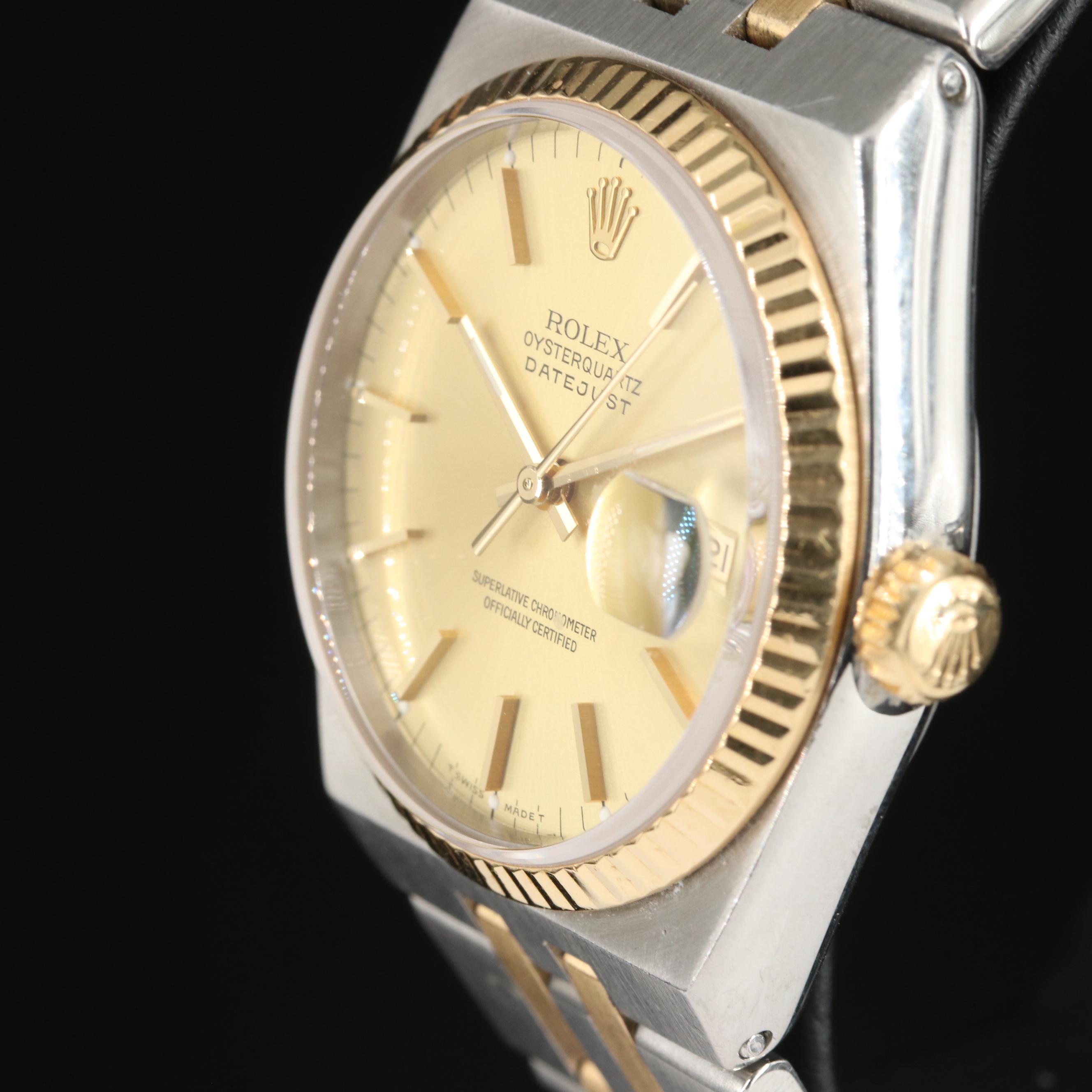 1986 Rolex Datejust Oysterquartz Watch