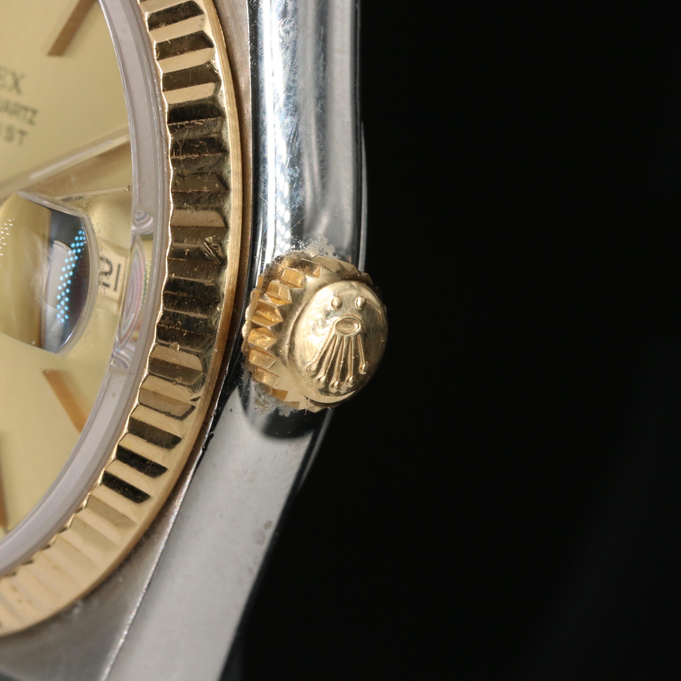1986 Rolex Datejust Oysterquartz Watch