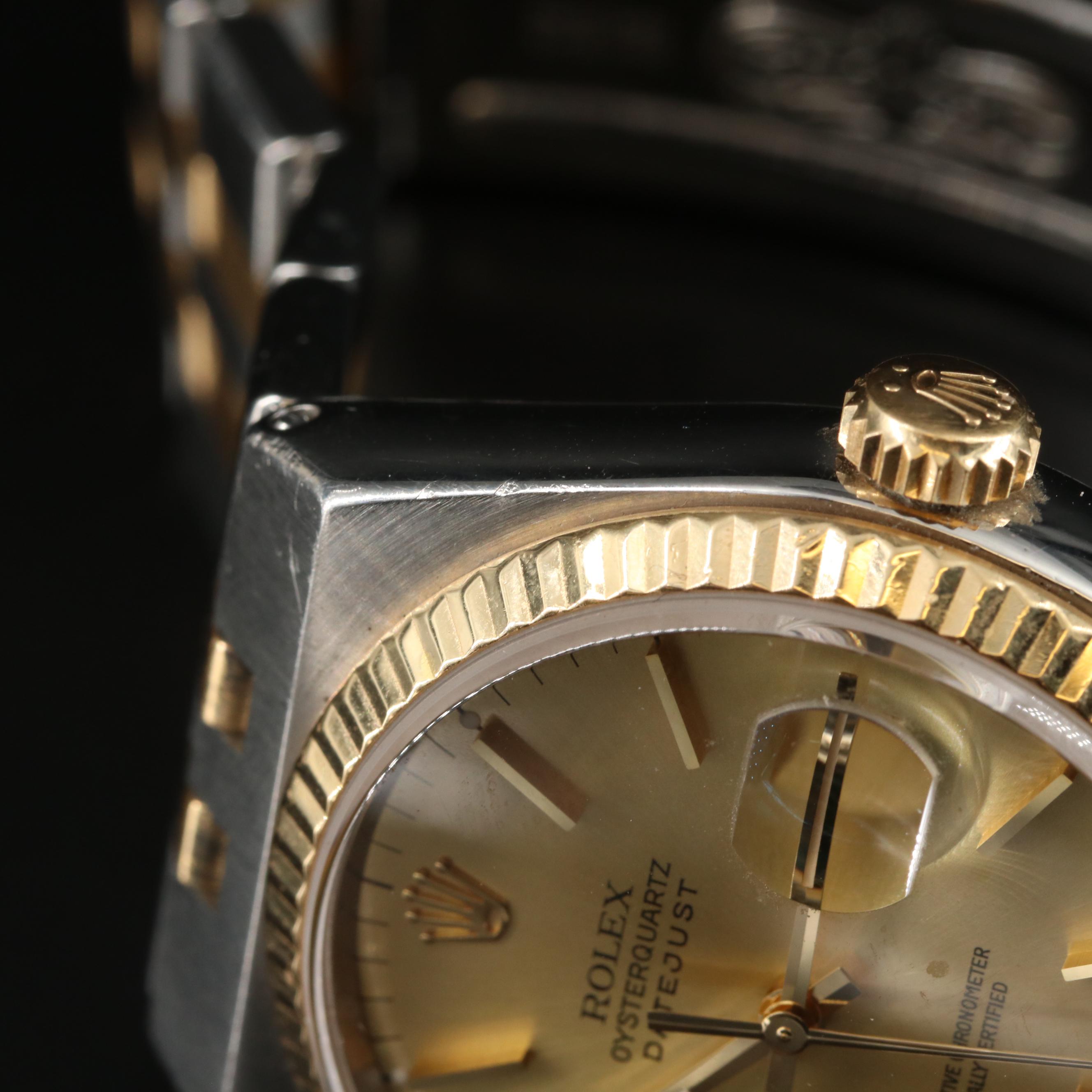 1986 Rolex Datejust Oysterquartz Watch