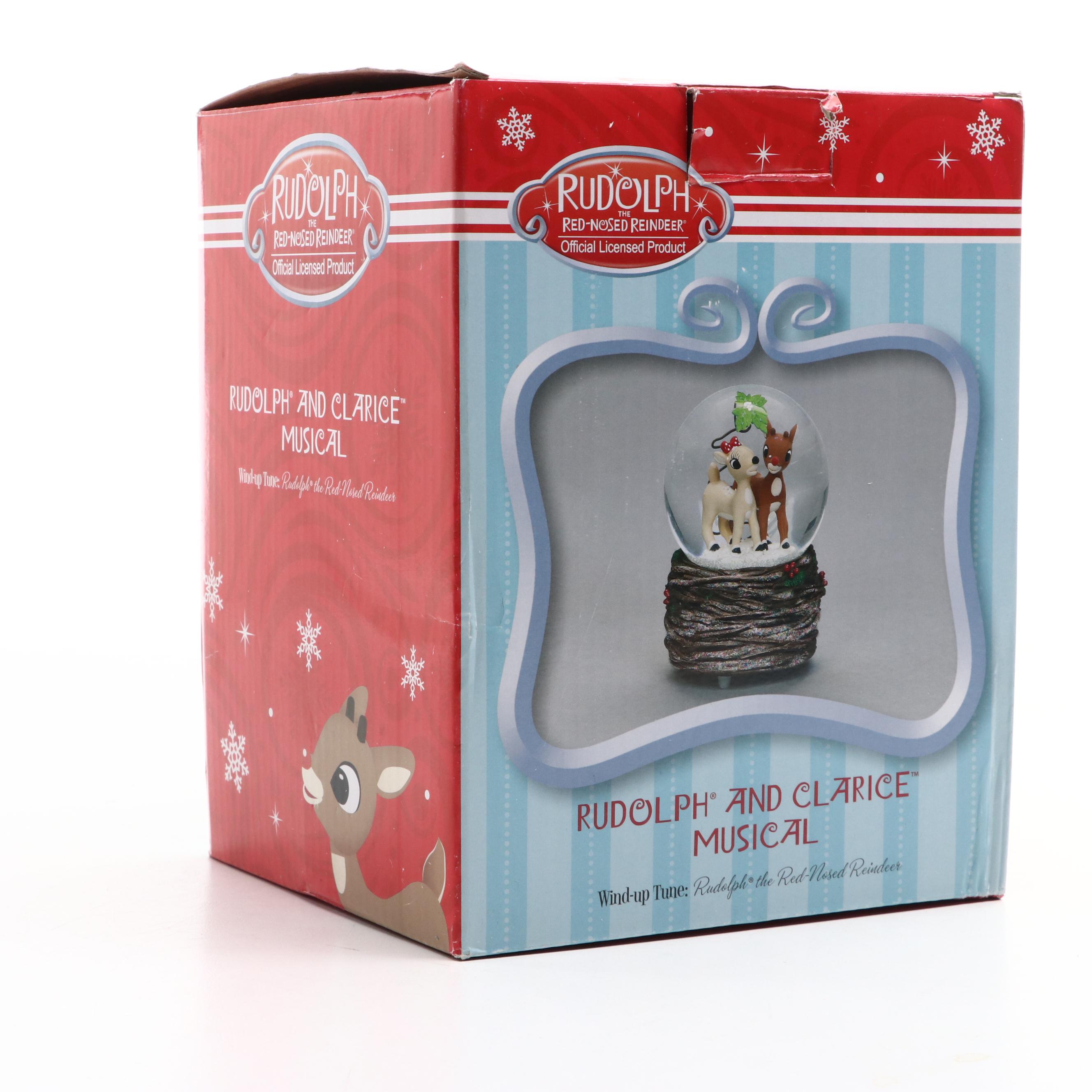 Rudolph the Red-Nosed Reindeer and Other Christmas Snow Globes