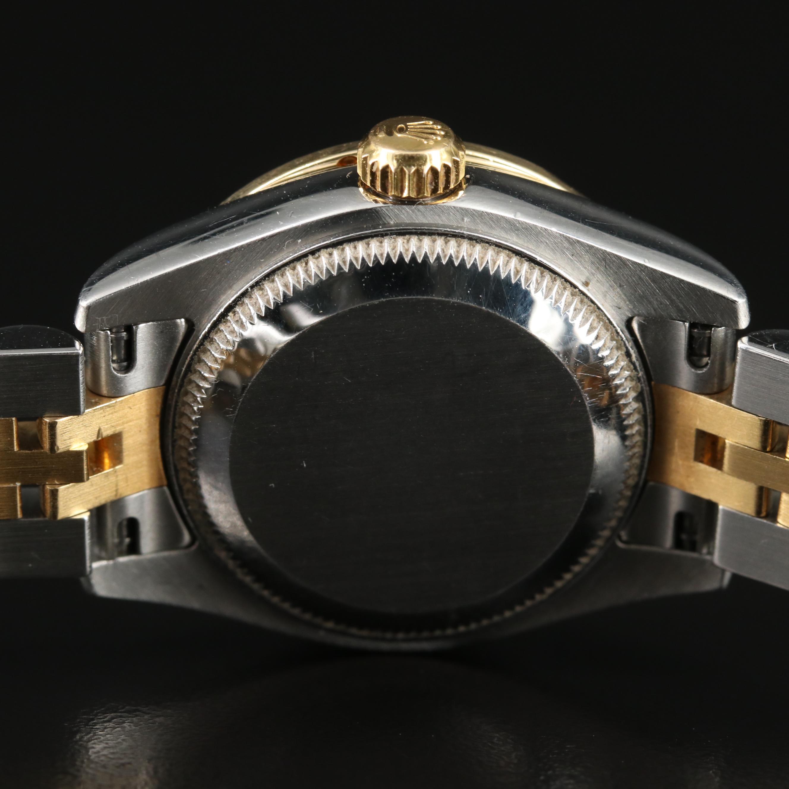 2007 Rolex Factory Diamond Dial, Custom Diamond Bezel Datejust Watch