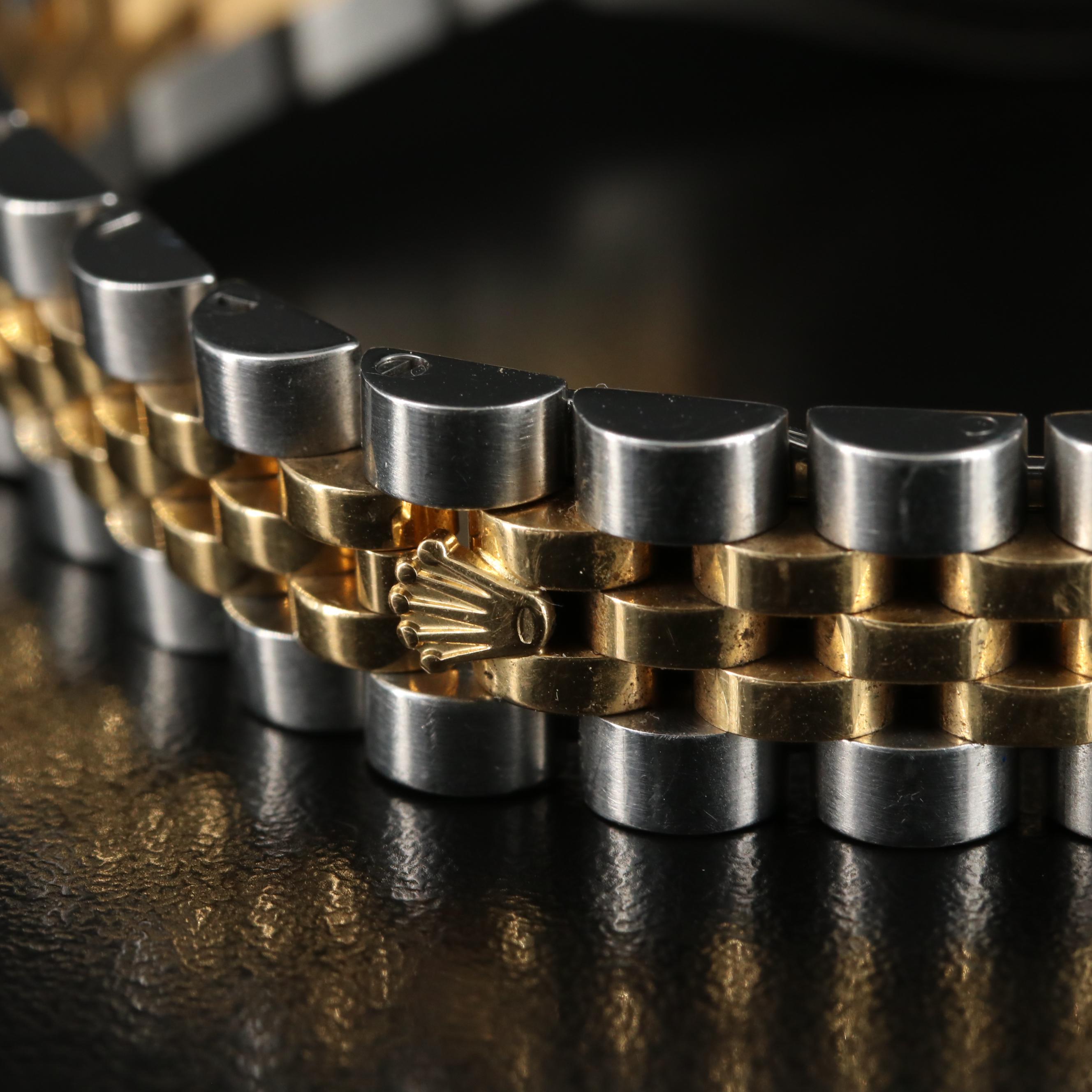 2007 Rolex Factory Diamond Dial, Custom Diamond Bezel Datejust Watch