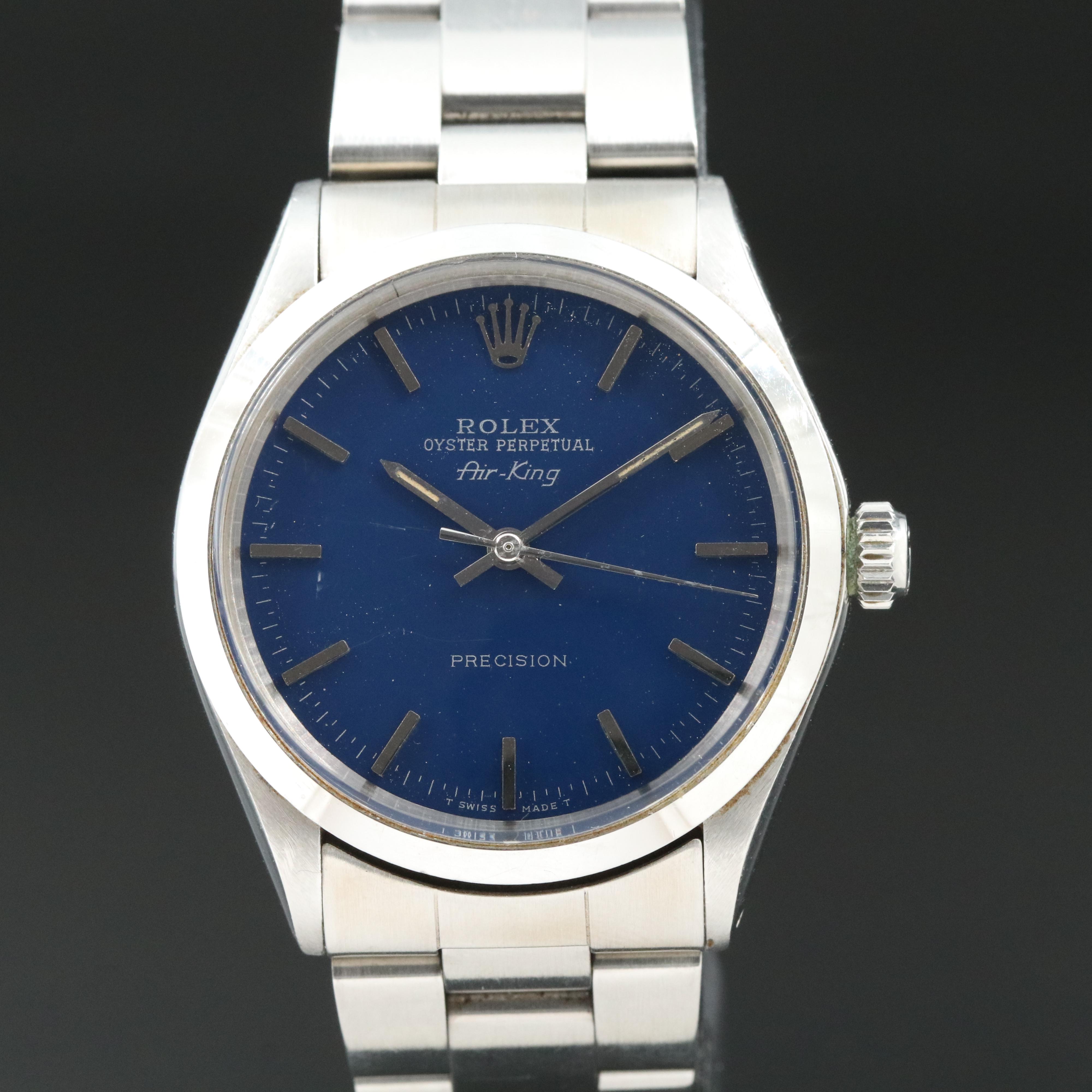 1972 Rolex Oyster Perpetual Precision Air-King Watch