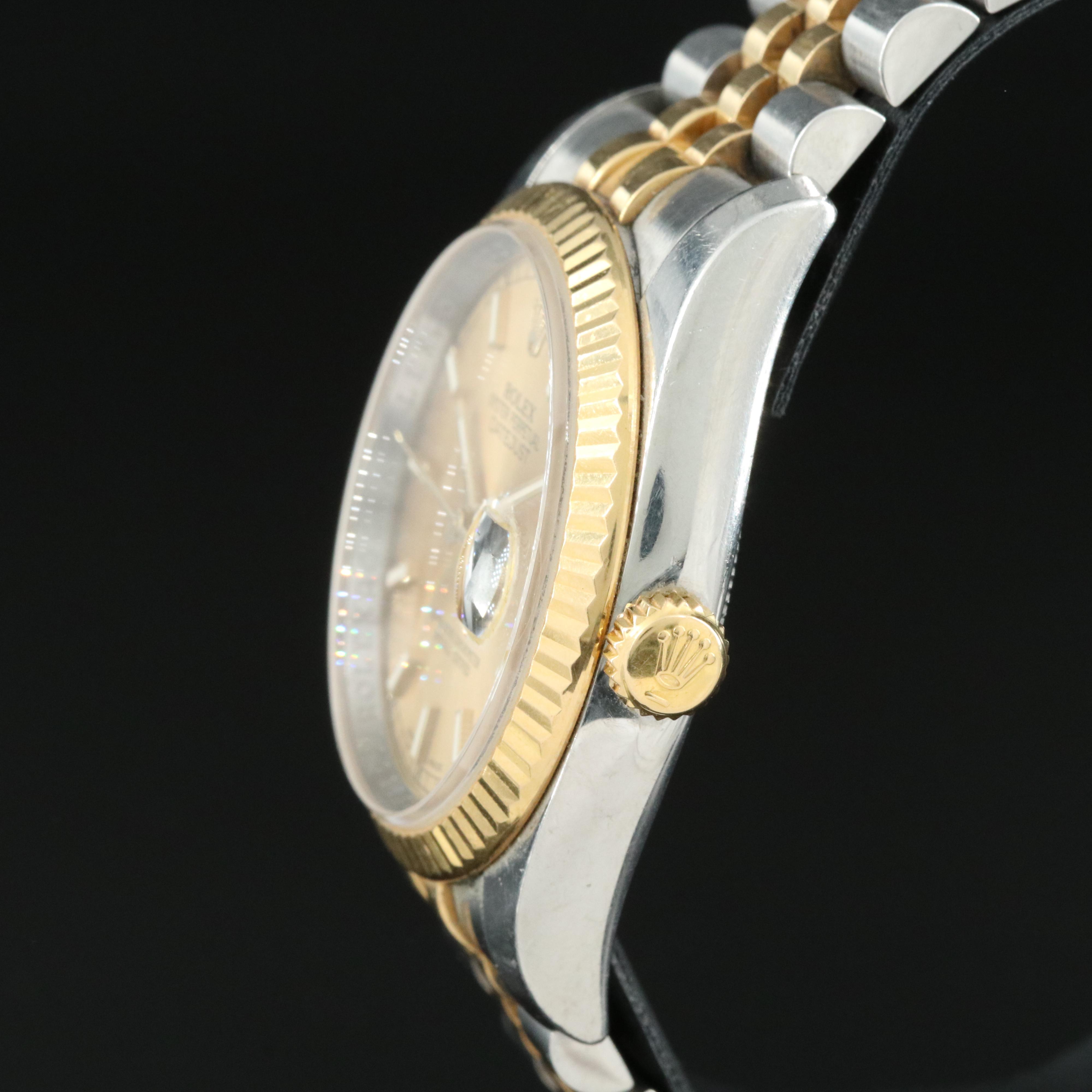 2007 Rolex Two-Tone Oyster Perpetual Datejust Watch