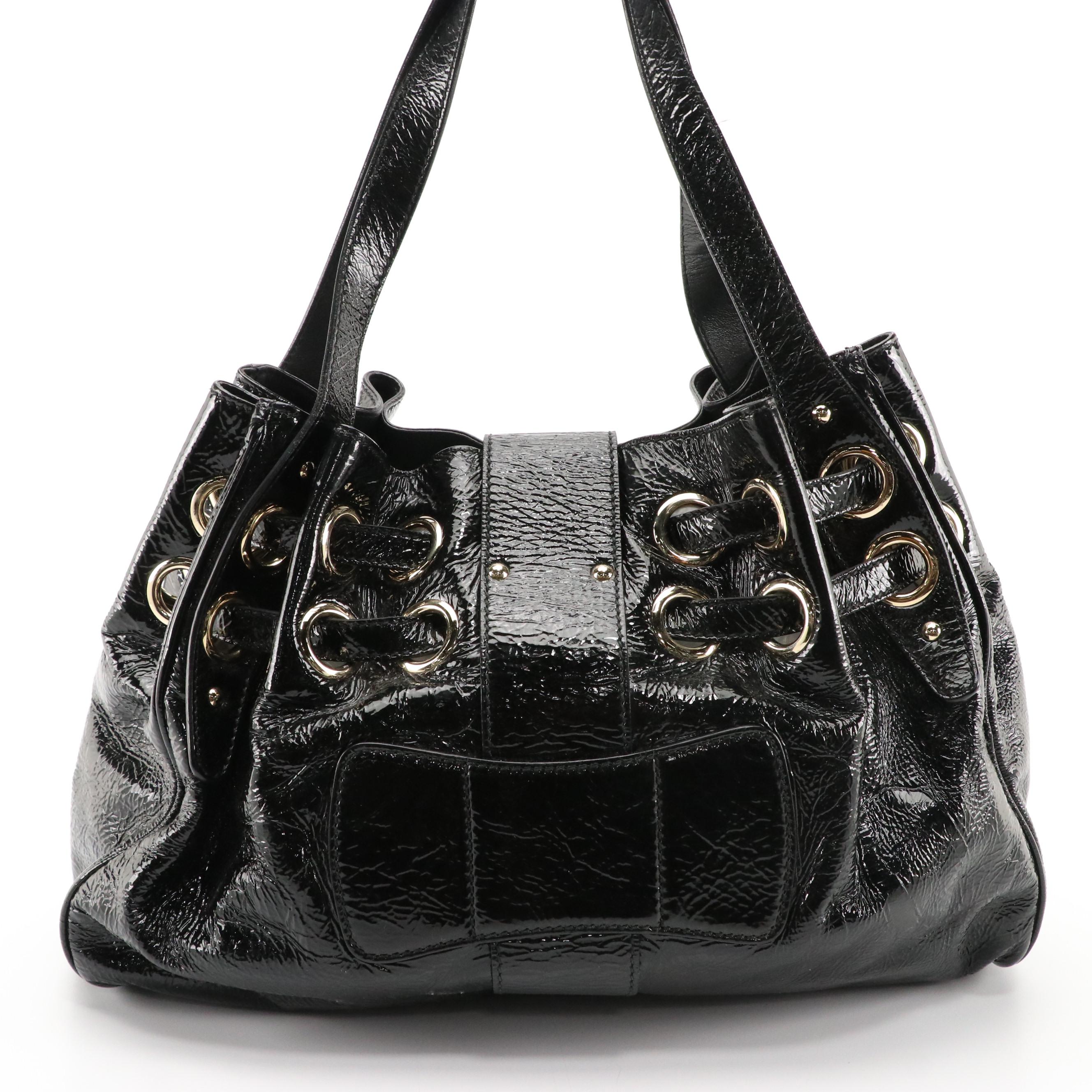 Jimmy Choo Ramona Bag in Crinkle Patent Leather