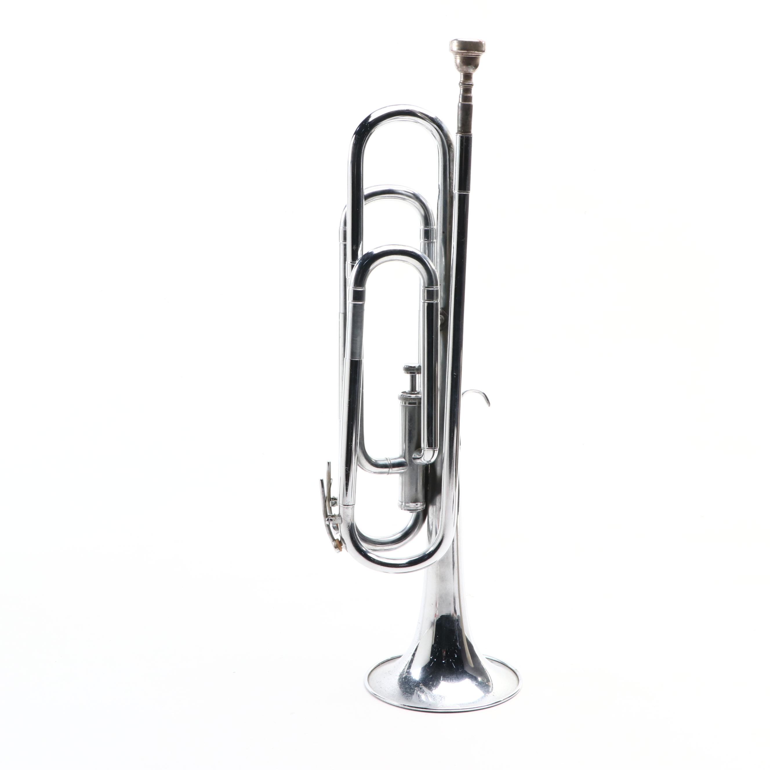 Schafer Pocket Trumpet with Copper Bugle and One-Valve Bugle