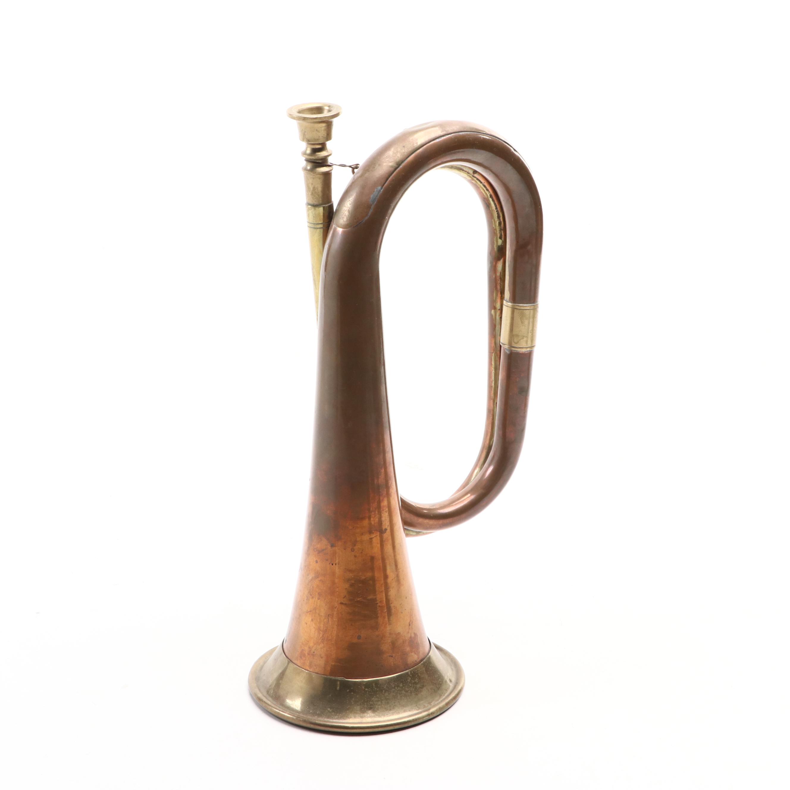 Schafer Pocket Trumpet with Copper Bugle and One-Valve Bugle
