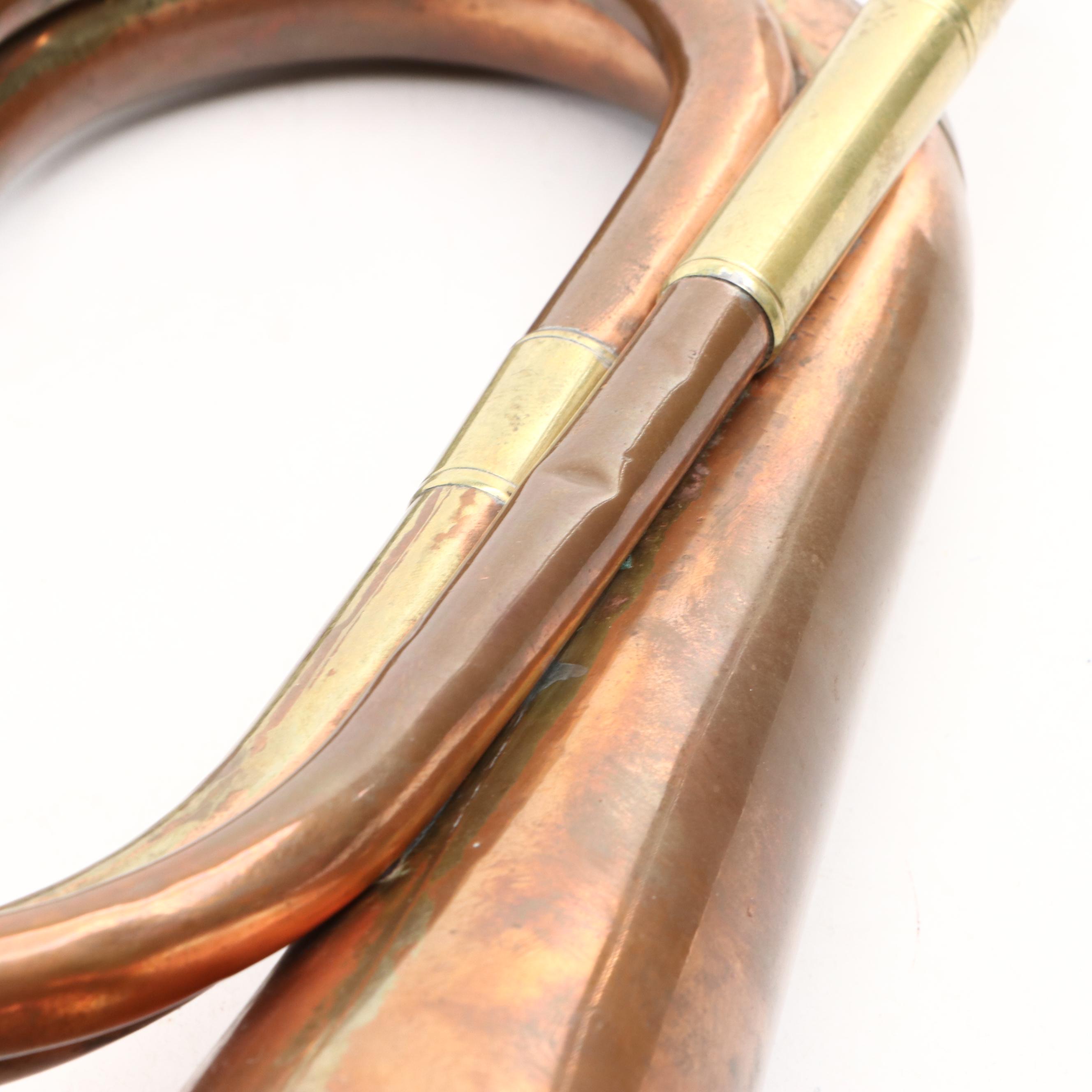 Schafer Pocket Trumpet with Copper Bugle and One-Valve Bugle