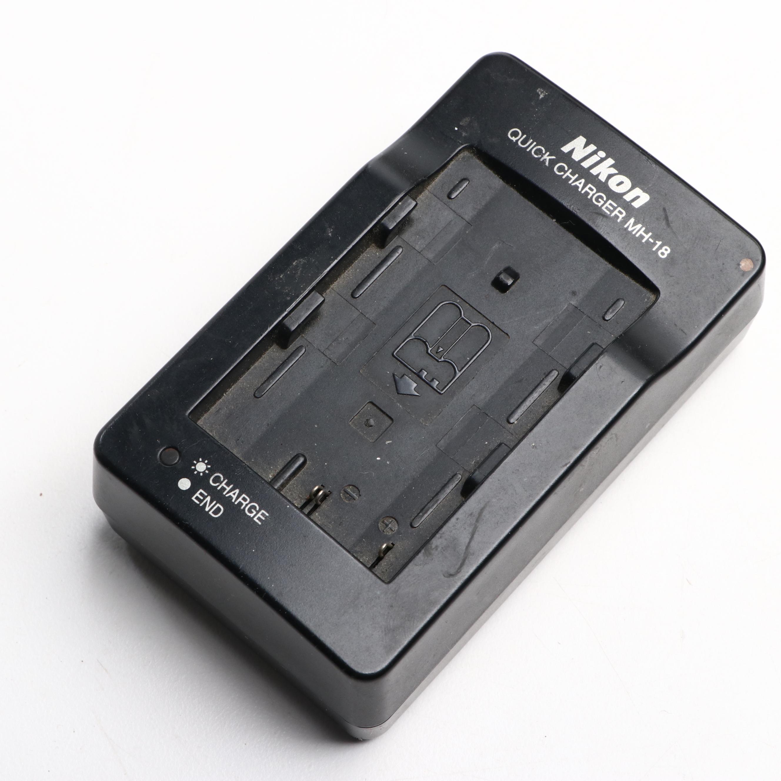 Nikon D70 Digital Camera with Flash, Lens, Bag and More