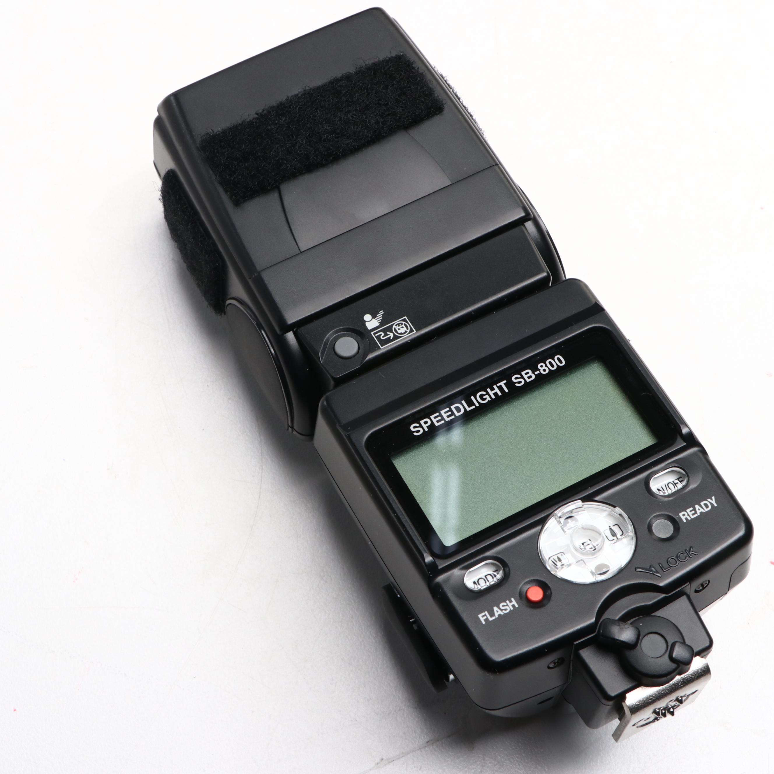 Nikon D70 Digital Camera with Flash, Lens, Bag and More