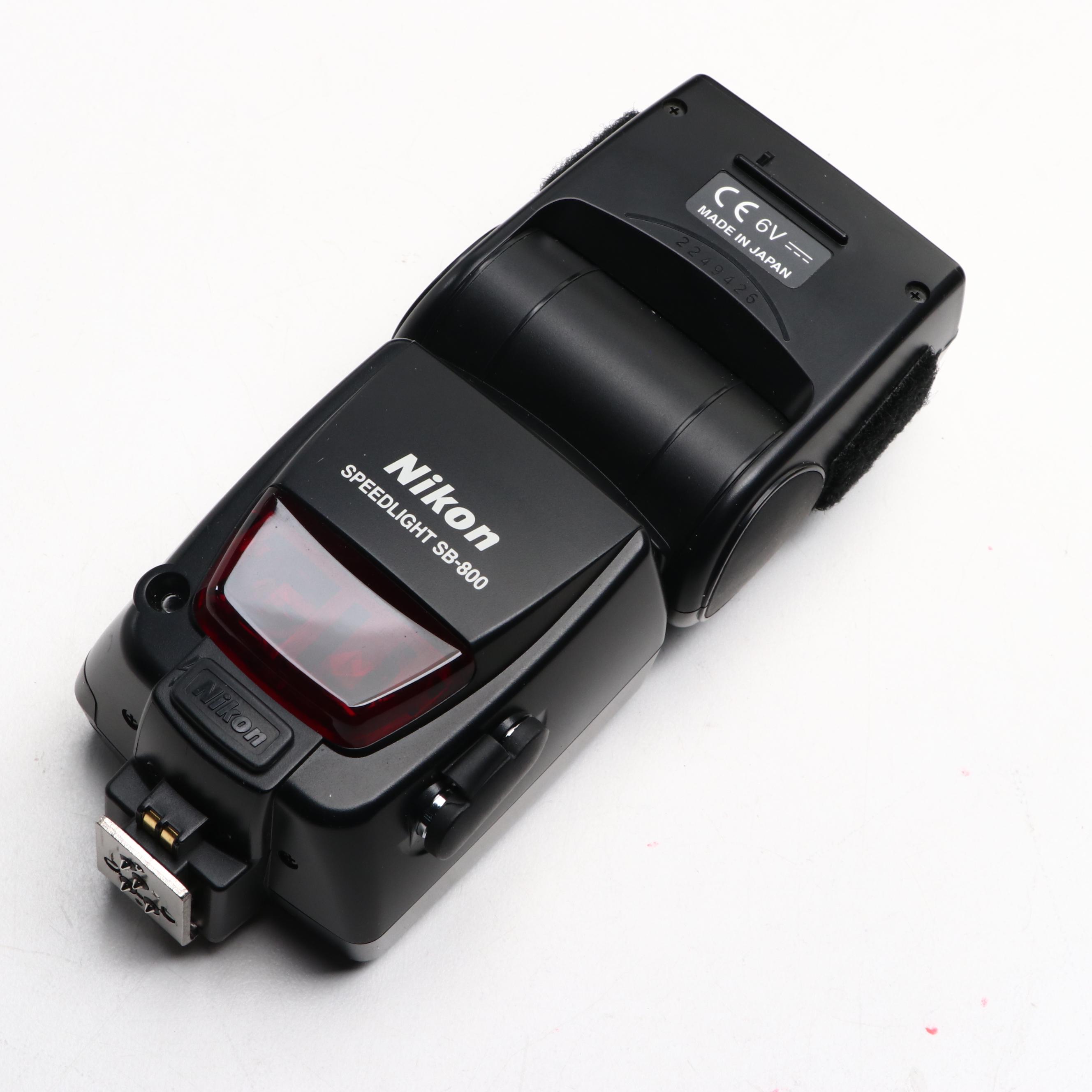 Nikon D70 Digital Camera with Flash, Lens, Bag and More