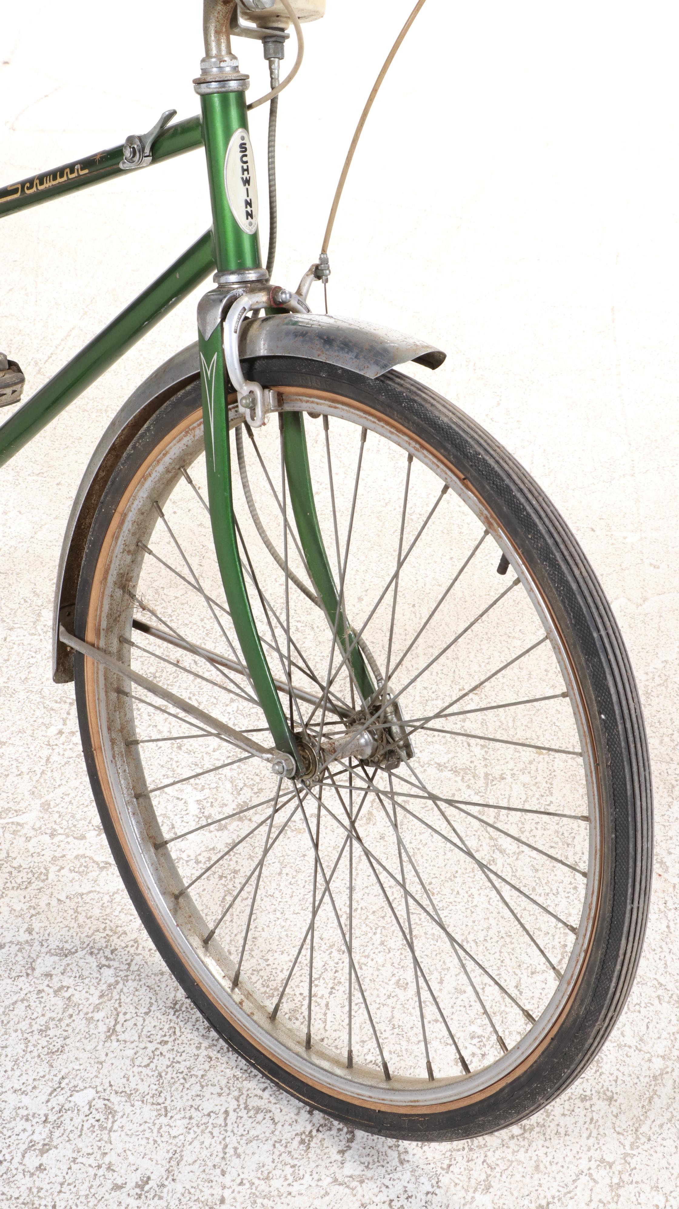 Schwinn "De Luxe Twinn" Tandem Cruiser Bike, Mid to Late 20th Century