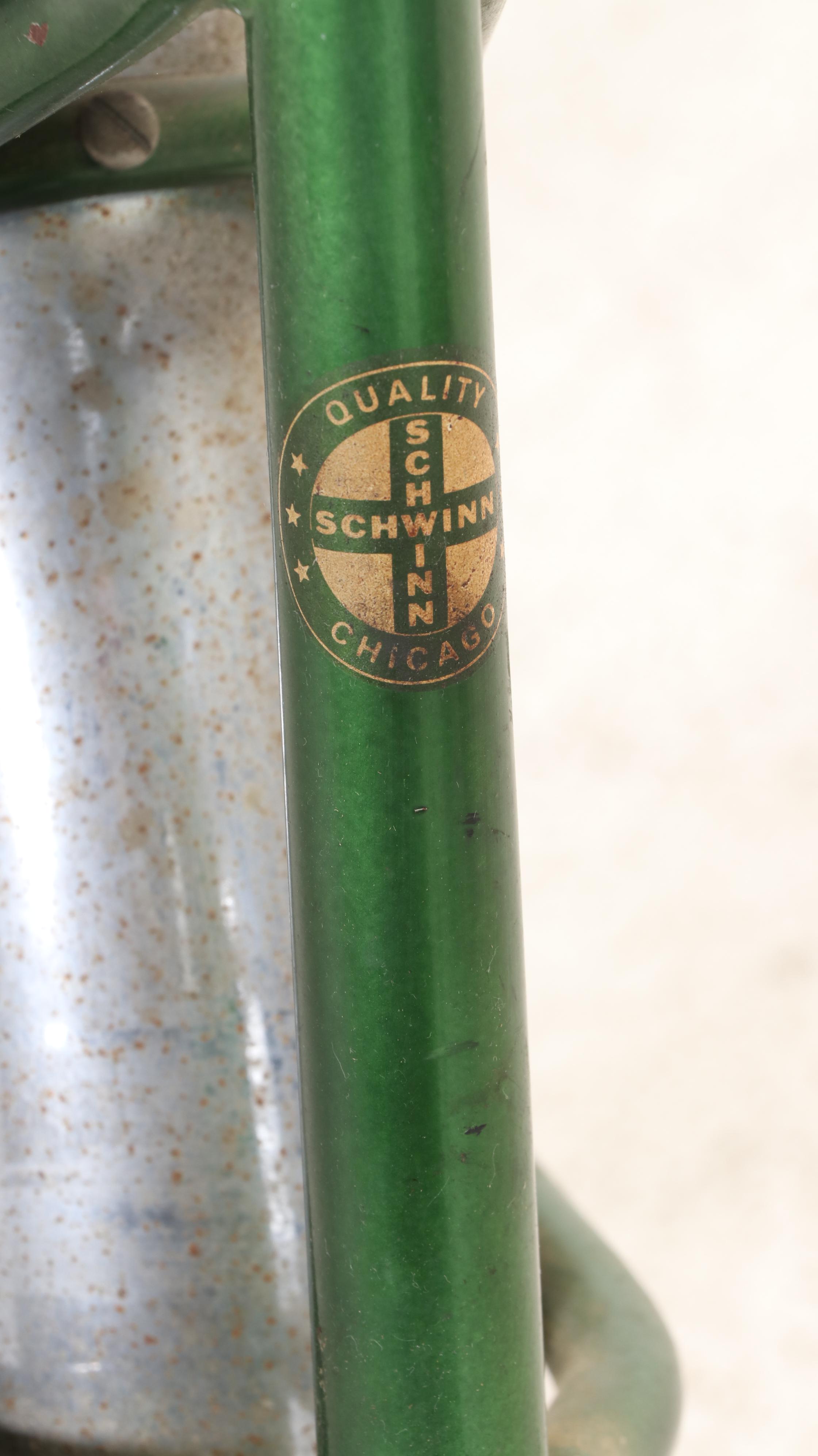 Schwinn "De Luxe Twinn" Tandem Cruiser Bike, Mid to Late 20th Century