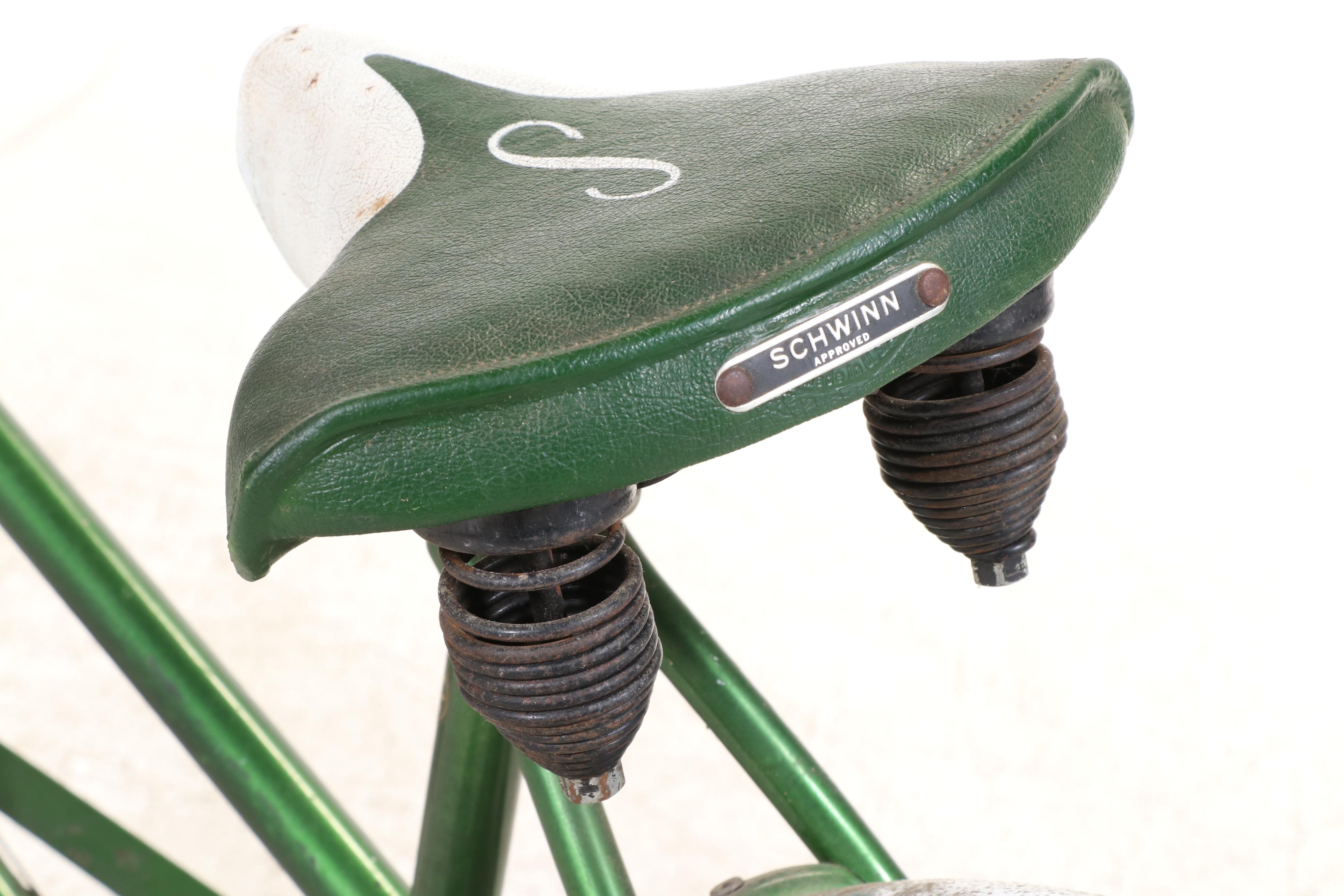 Schwinn "De Luxe Twinn" Tandem Cruiser Bike, Mid to Late 20th Century