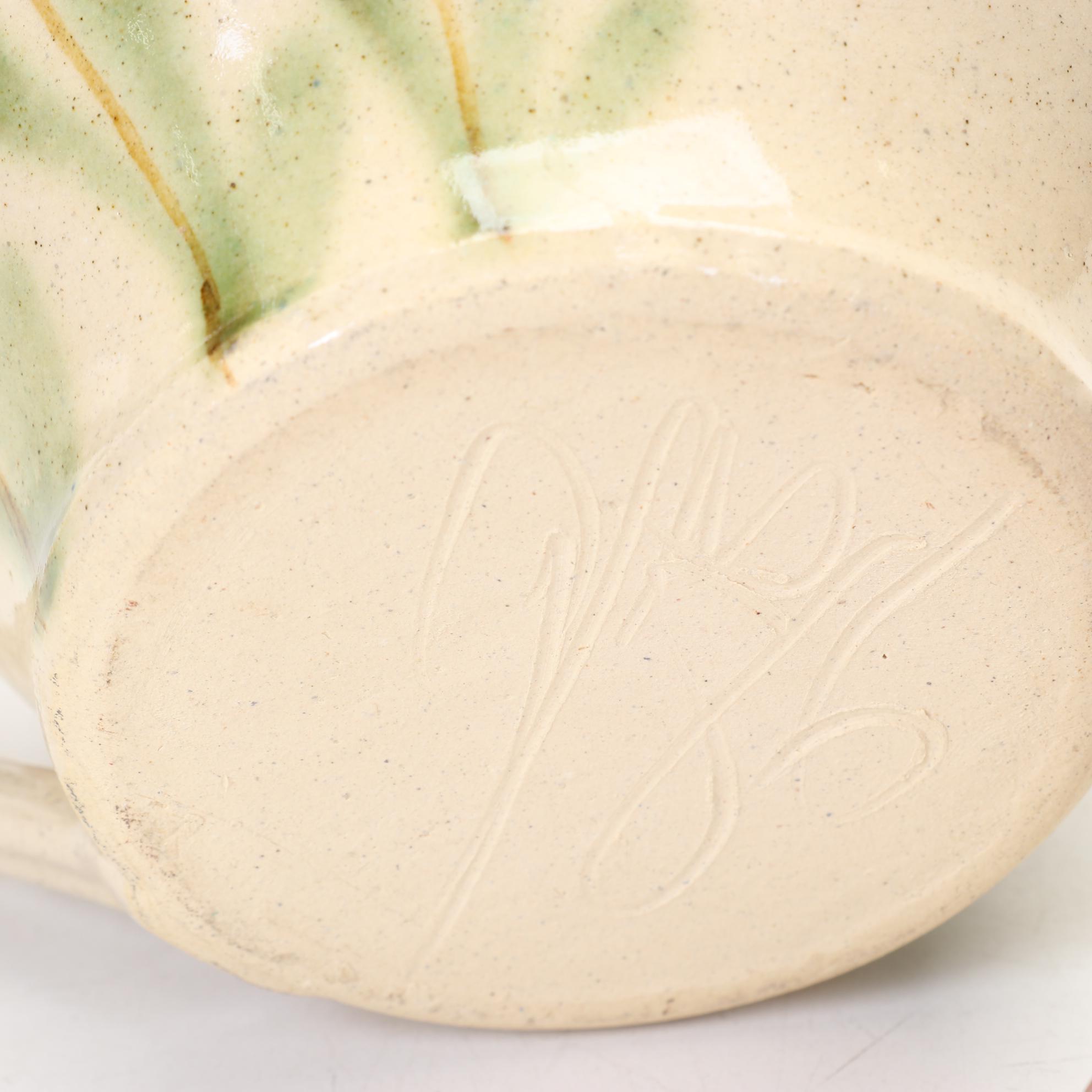 Frog Finial Teapot with Hand Thrown Pottery