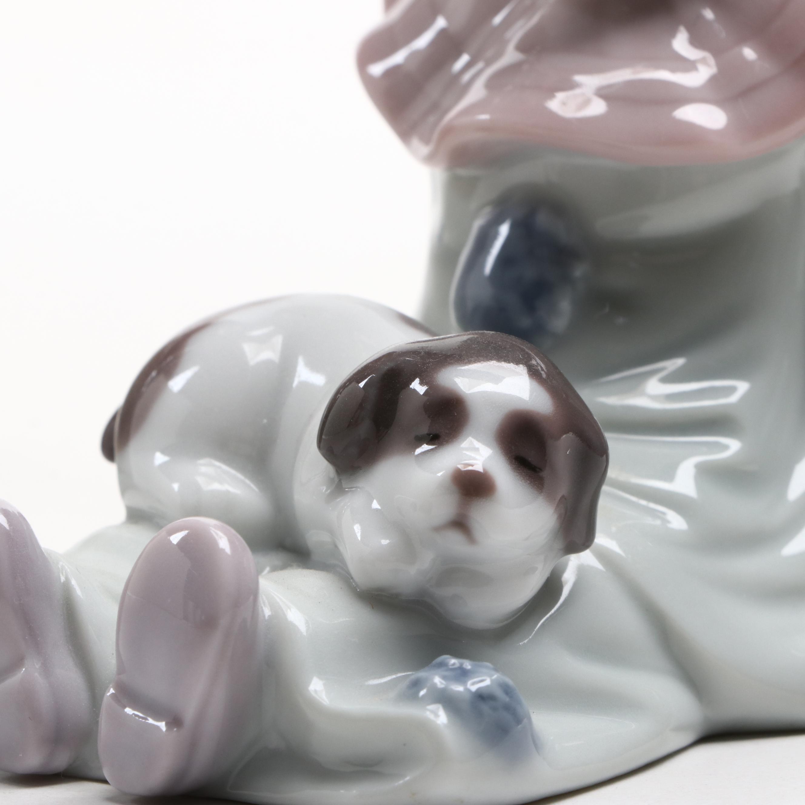 Lladró Porcelain Clown Figurines
