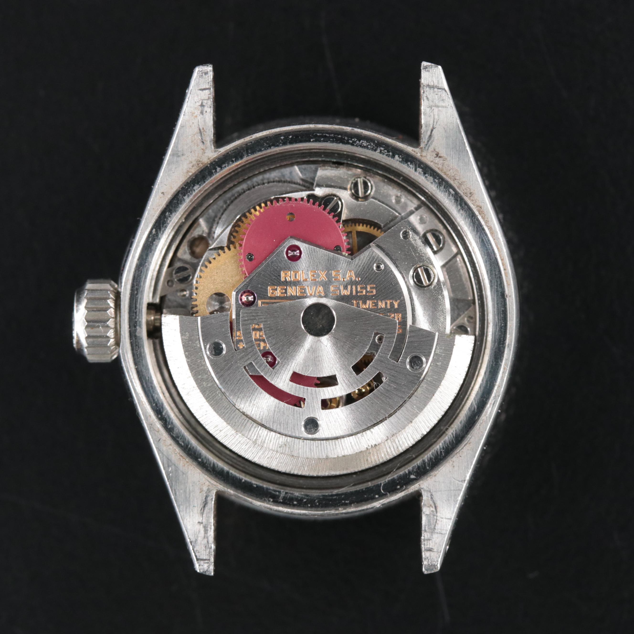 1971 Rolex Custom Diamond Dial and Bezel Datejust Watch