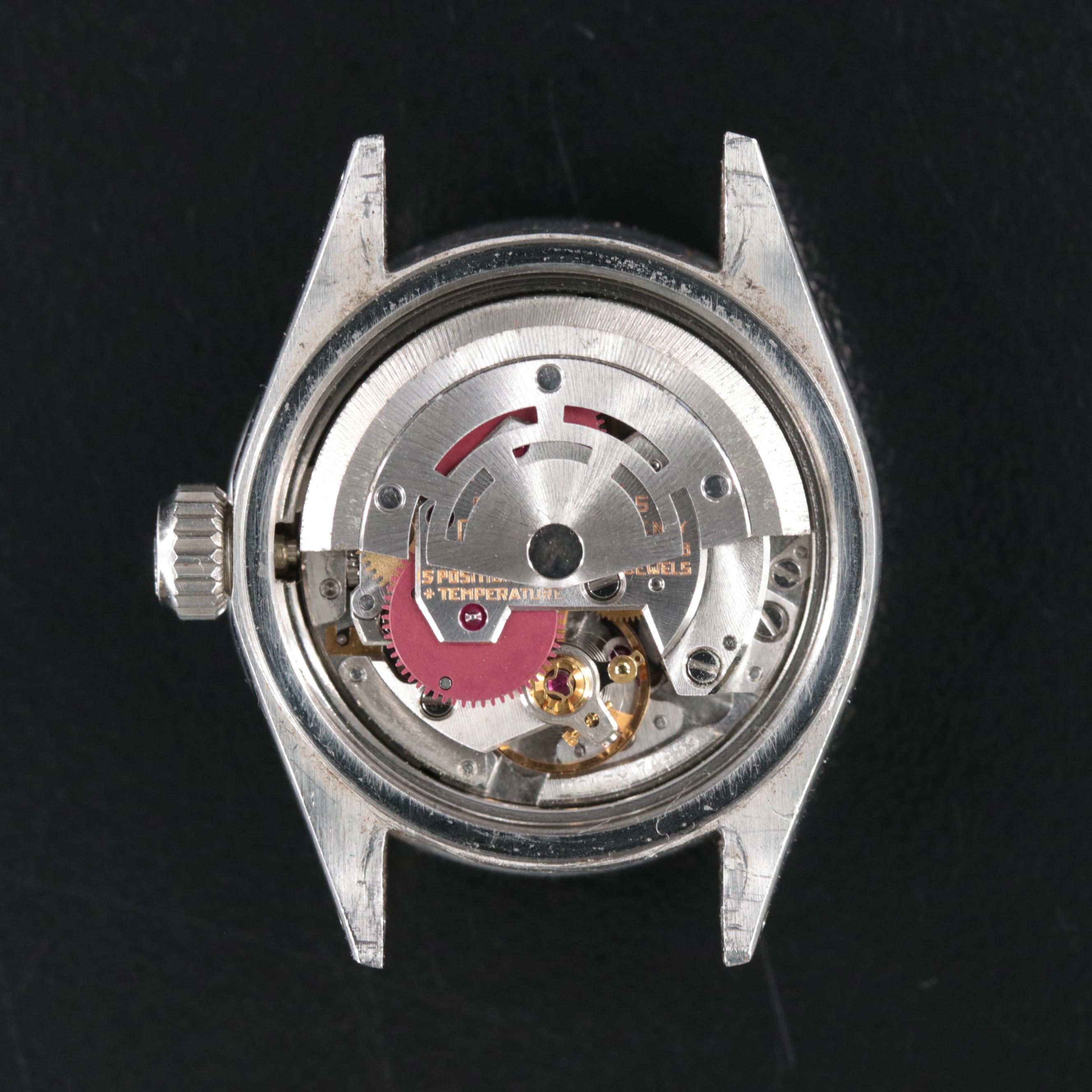 1971 Rolex Custom Diamond Dial and Bezel Datejust Watch