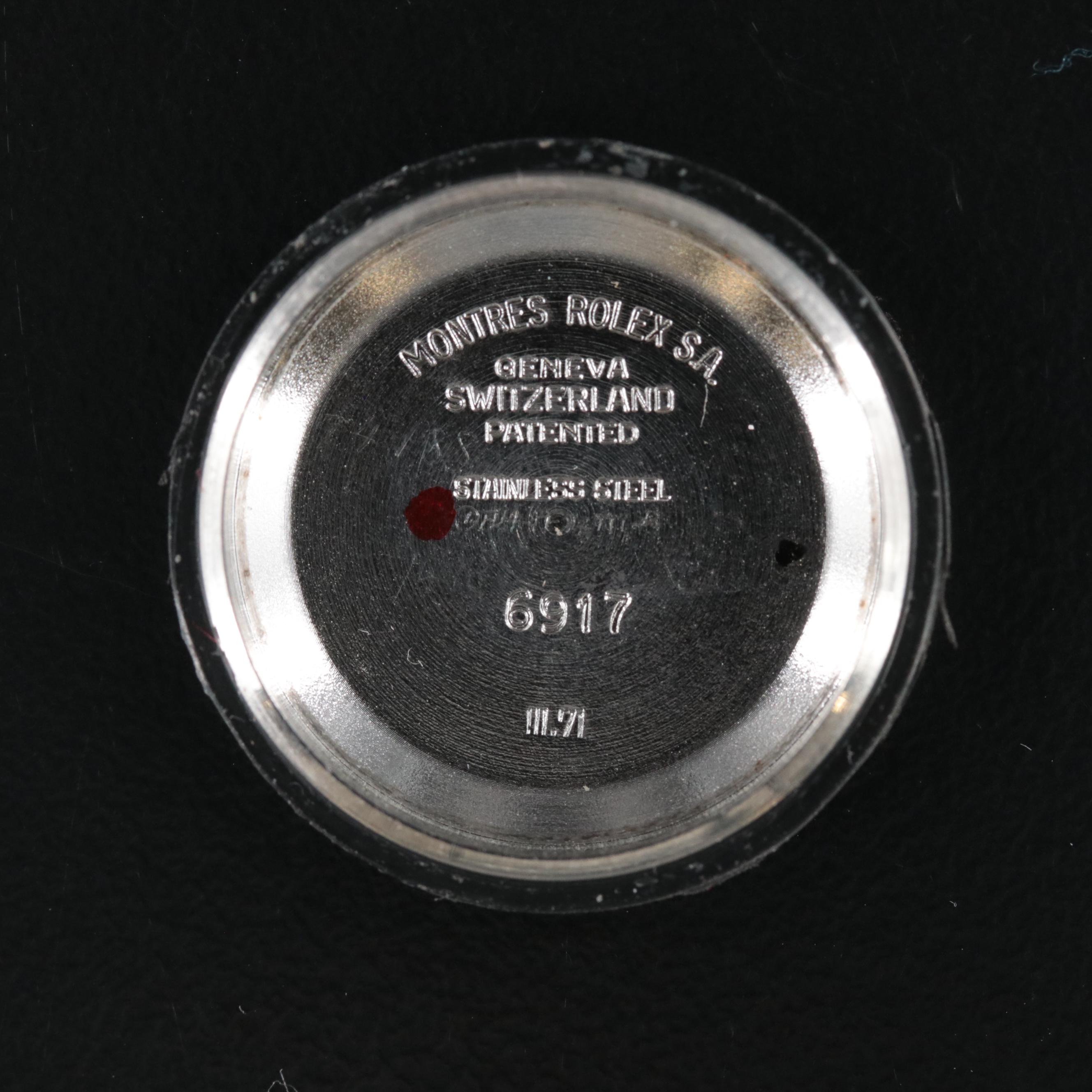 1971 Rolex Custom Diamond Dial and Bezel Datejust Watch