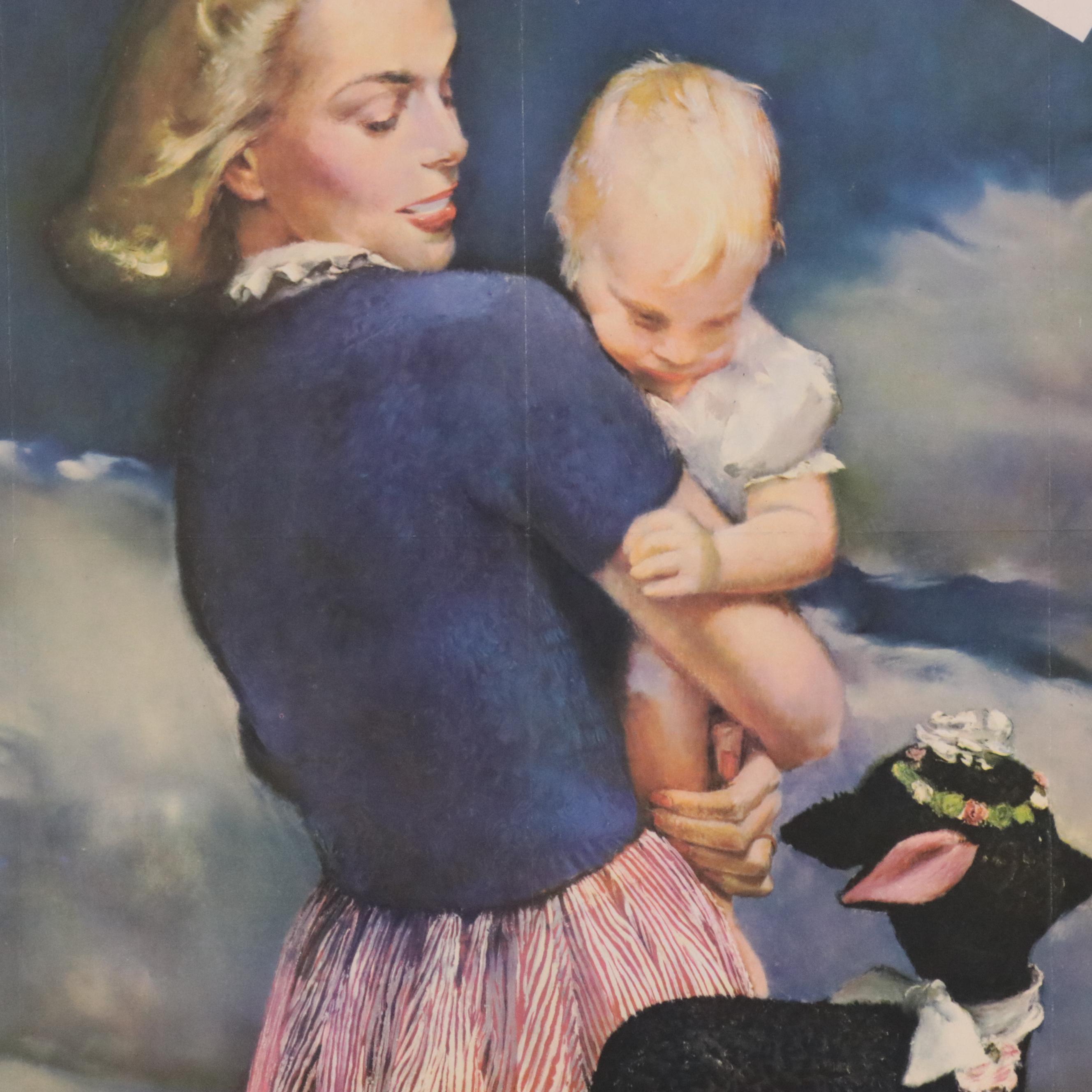 WWII War Bonds Advertisement Poster Designed by Albert Henry Munsell, 1943