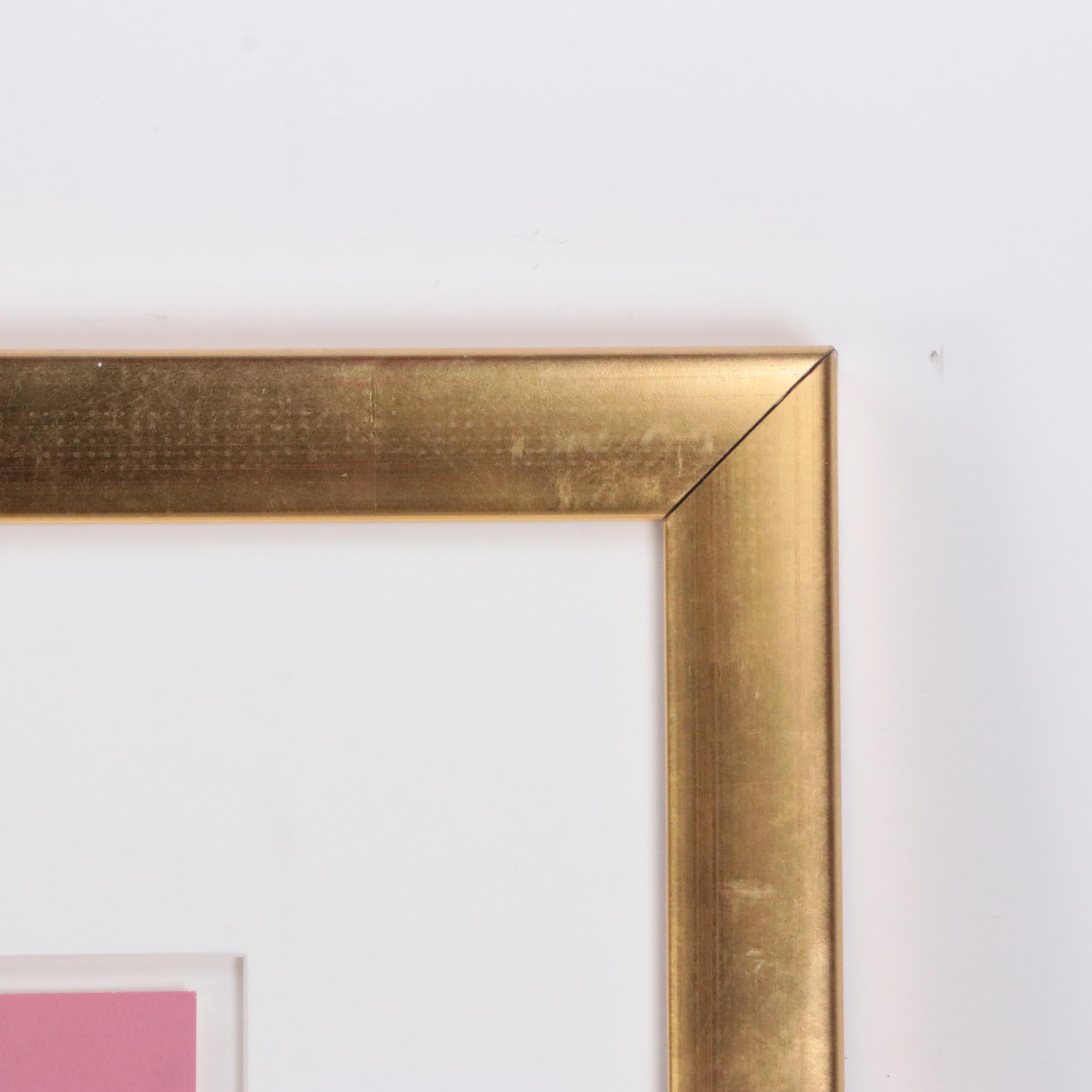 Peter Max Serigraph "Walking in Reeds II," 1992