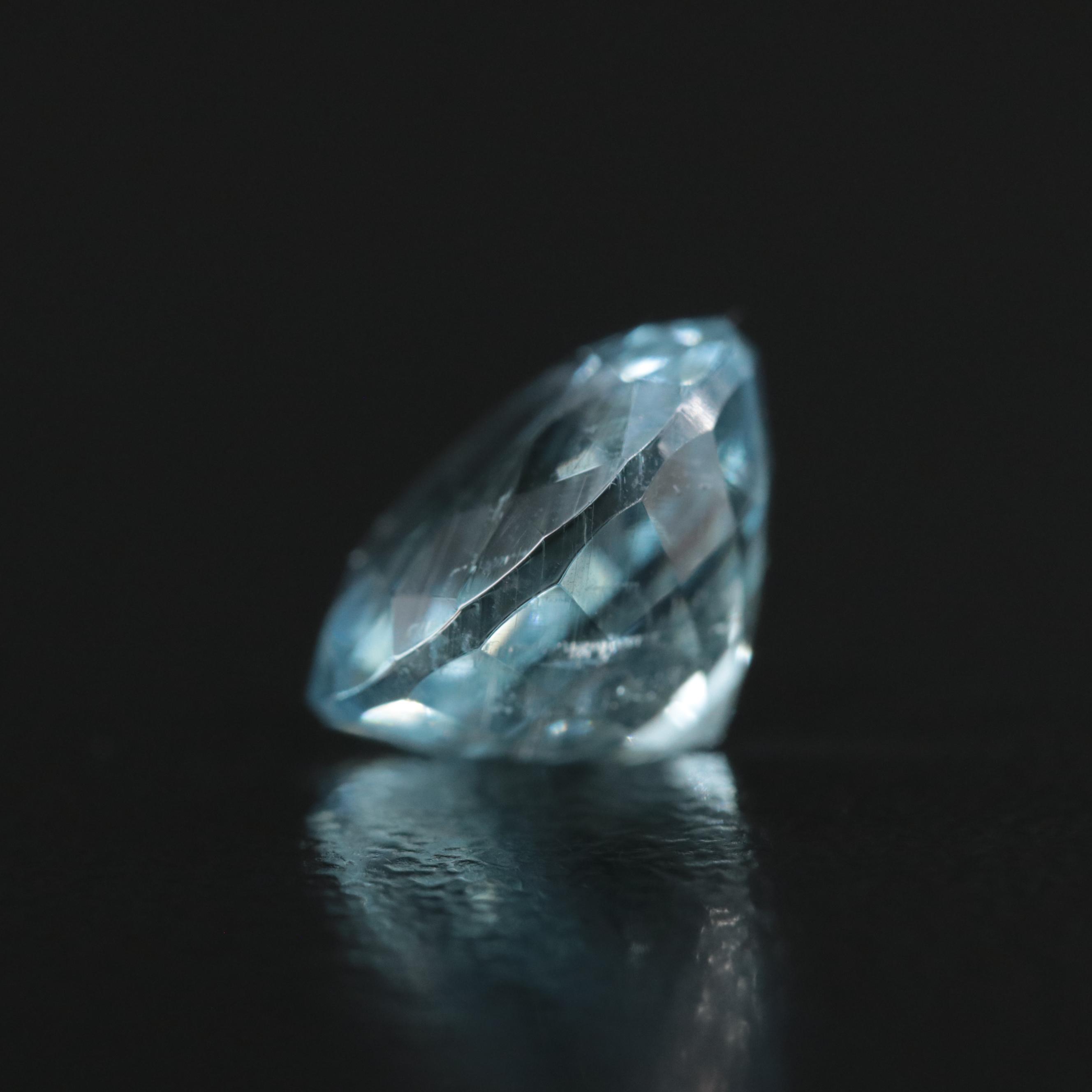 Loose 3.17 CT Paraiba Tourmaline with GIA Report