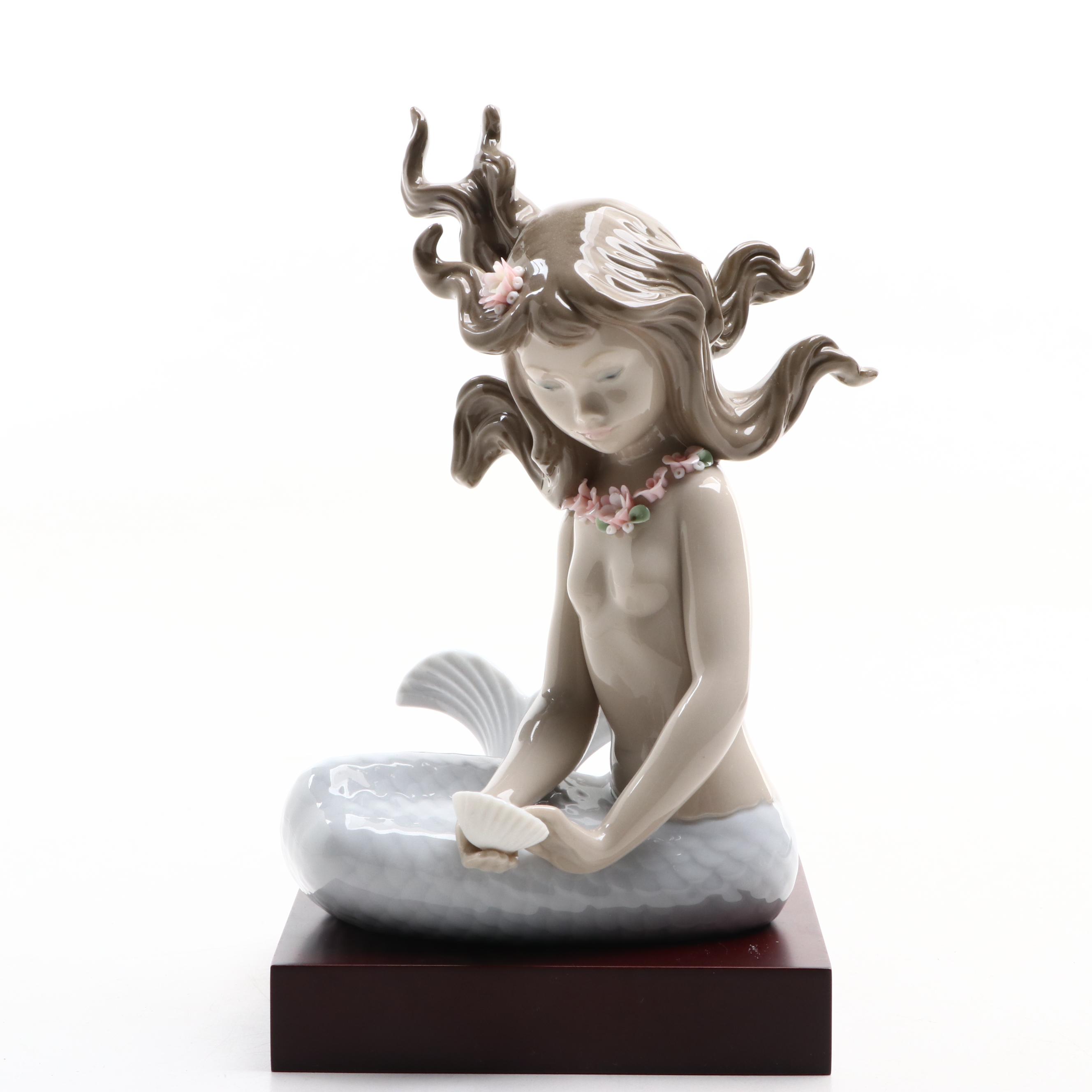 Lladró Porcelain Mermaid Figurines Designed by José Puche EBTH