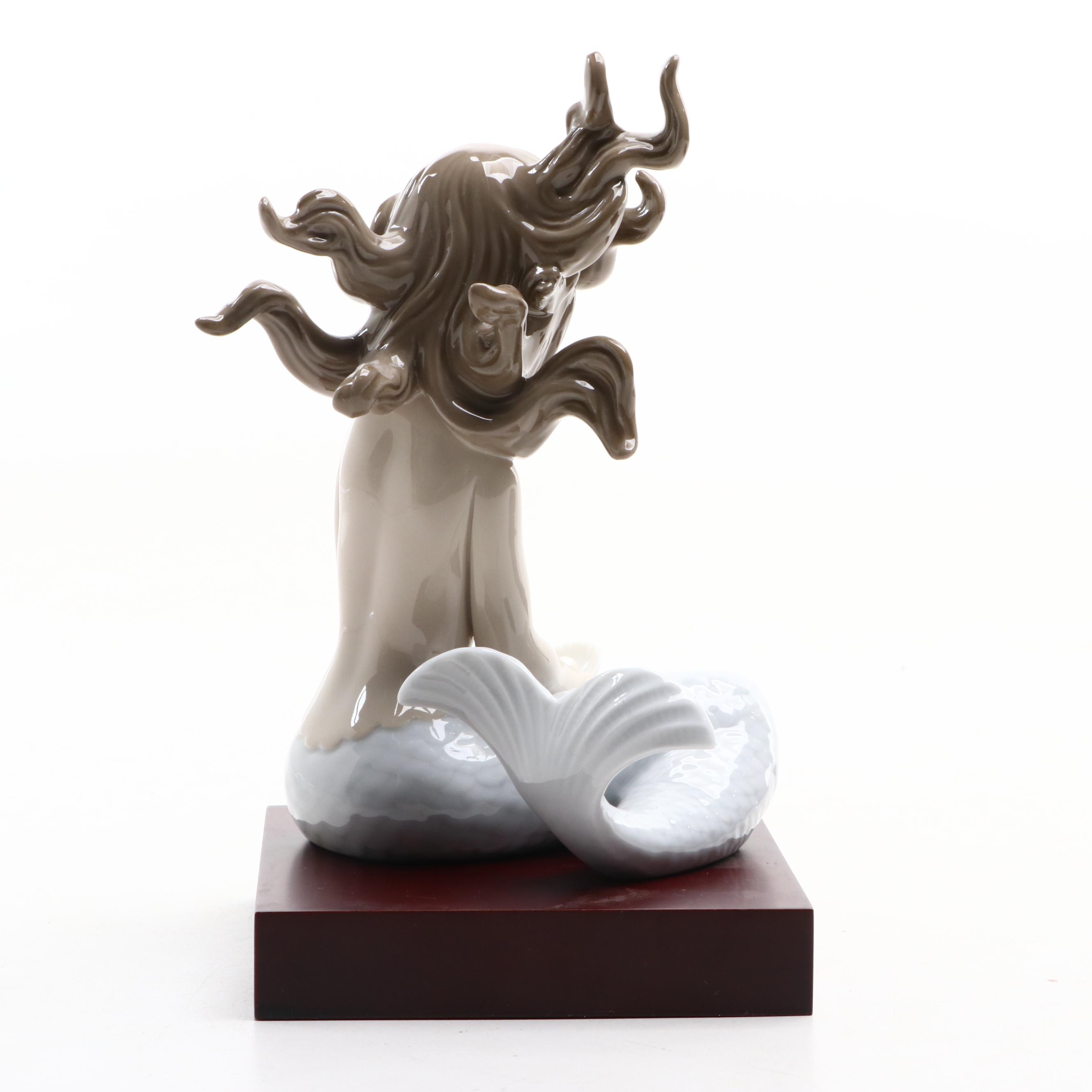 Lladró Porcelain Mermaid Figurines Designed by José Puche