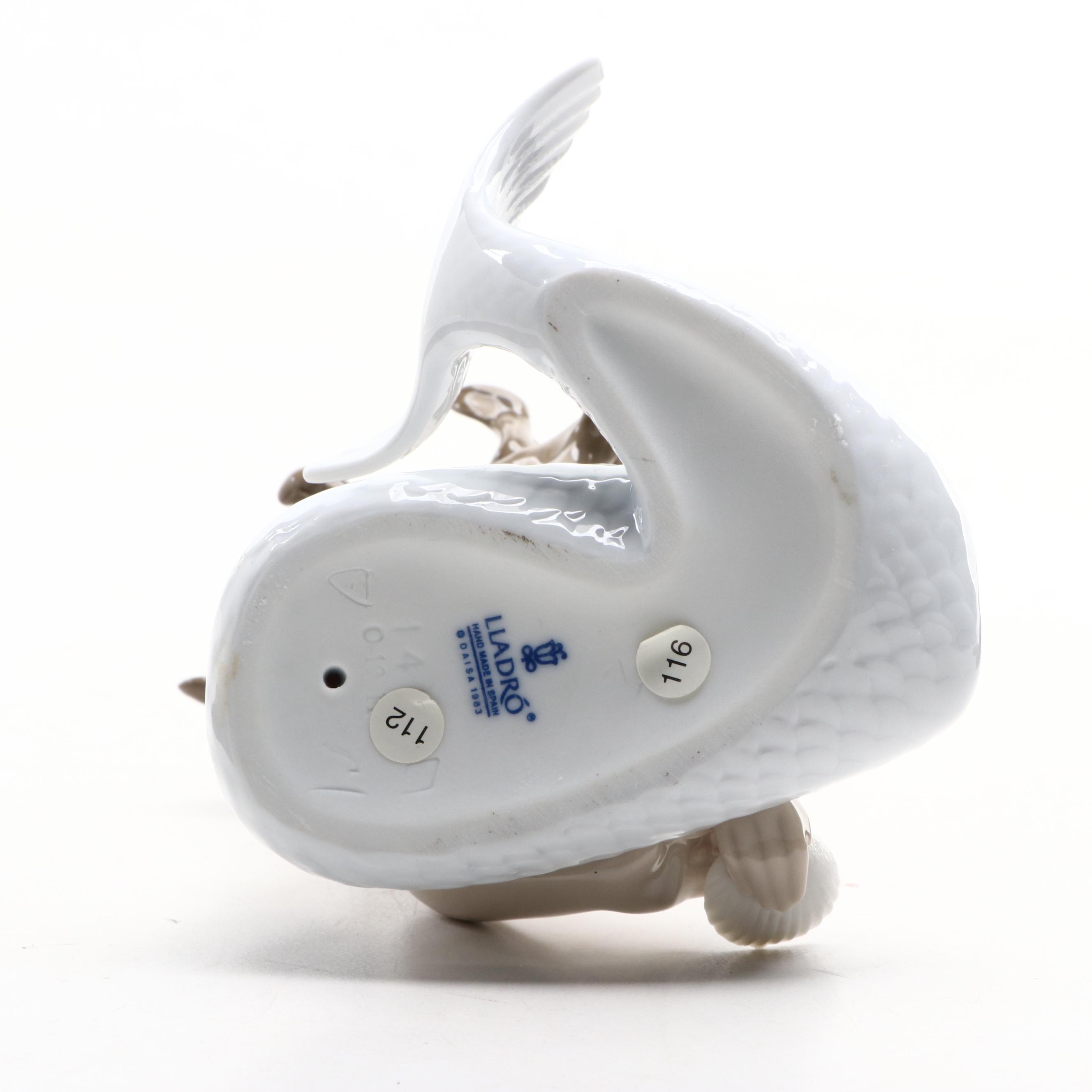 Lladró Porcelain Mermaid Figurines Designed by José Puche