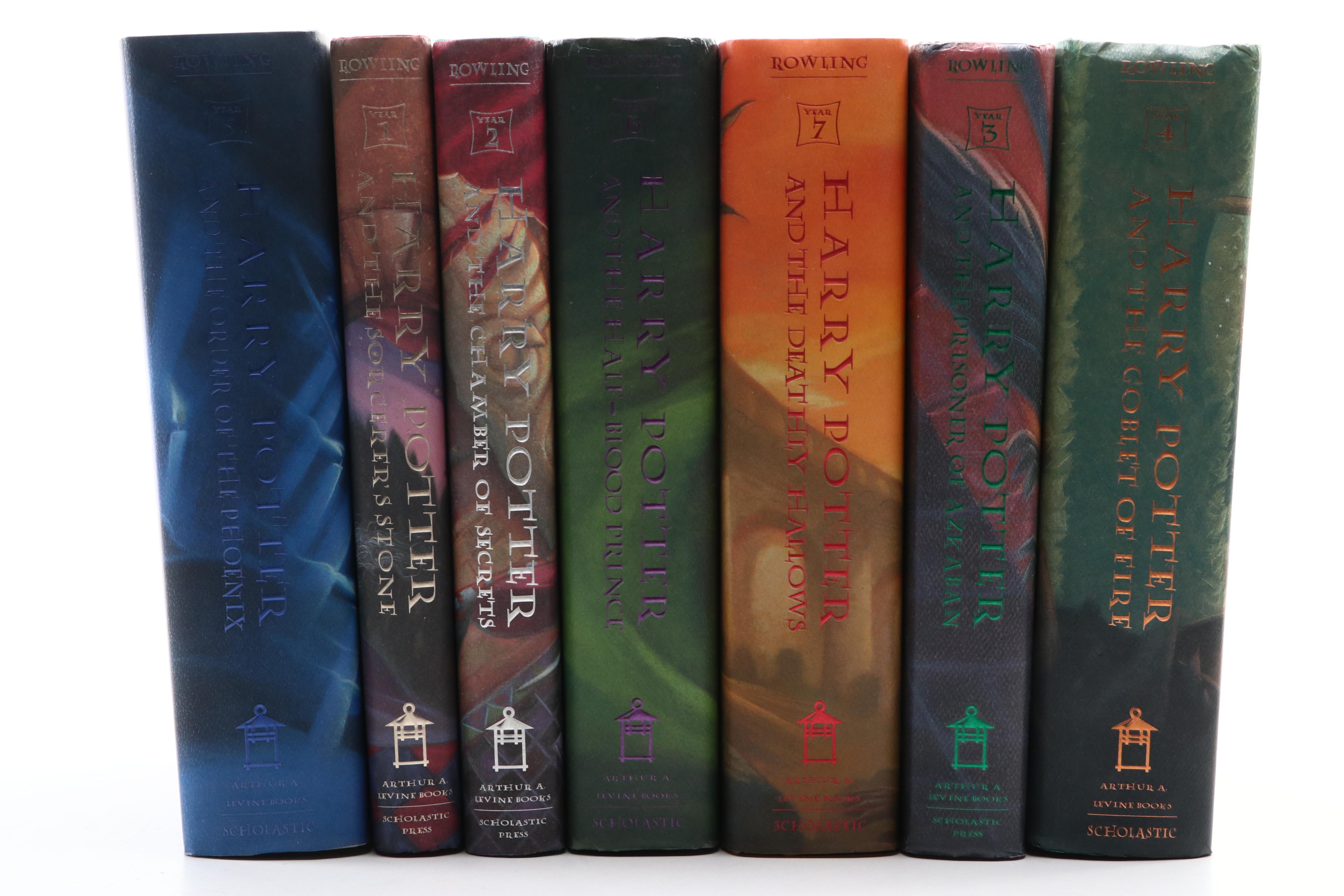 First American Edition "Harry Potter" Complete Series by J. K. Rowling