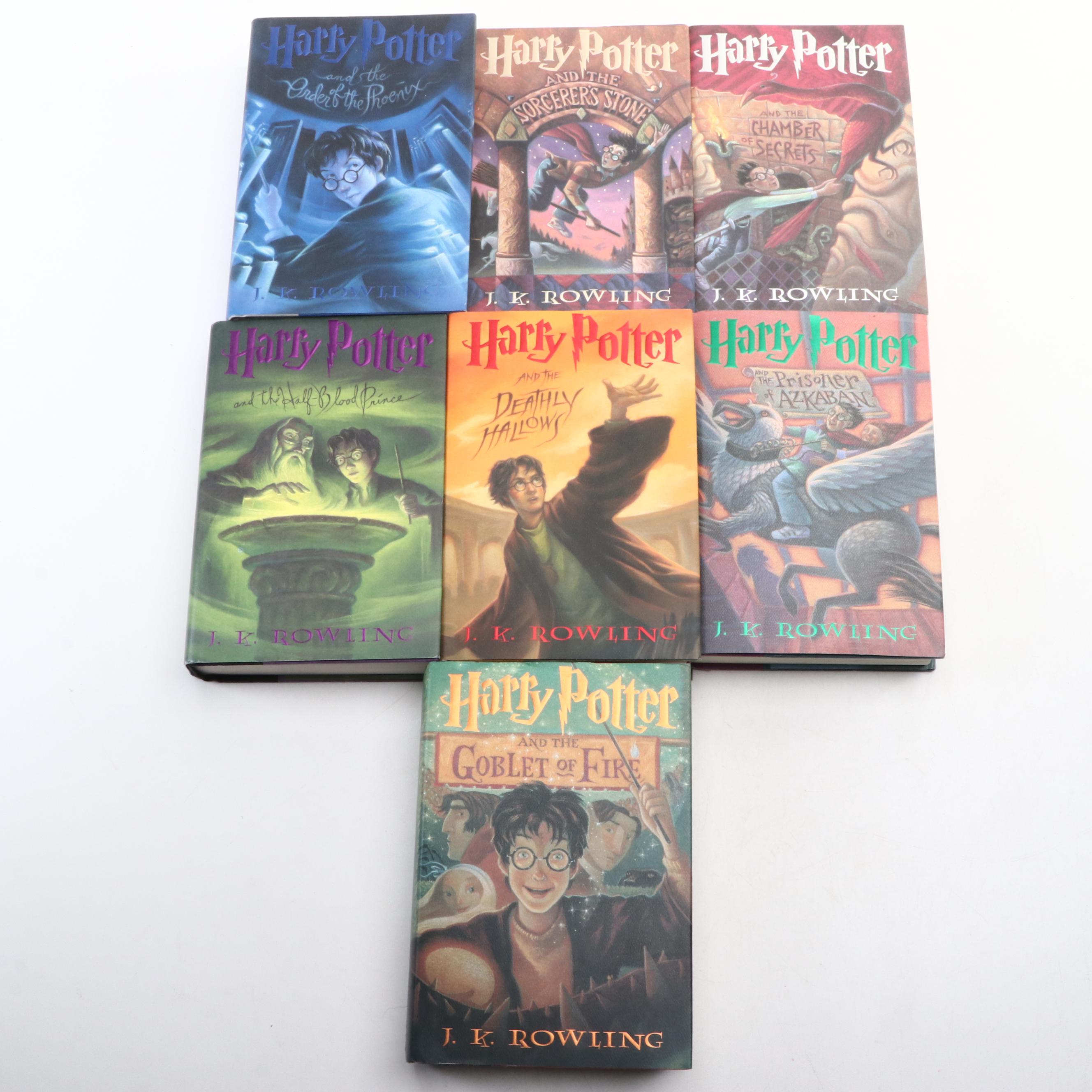 First American Edition "Harry Potter" Complete Series by J. K. Rowling