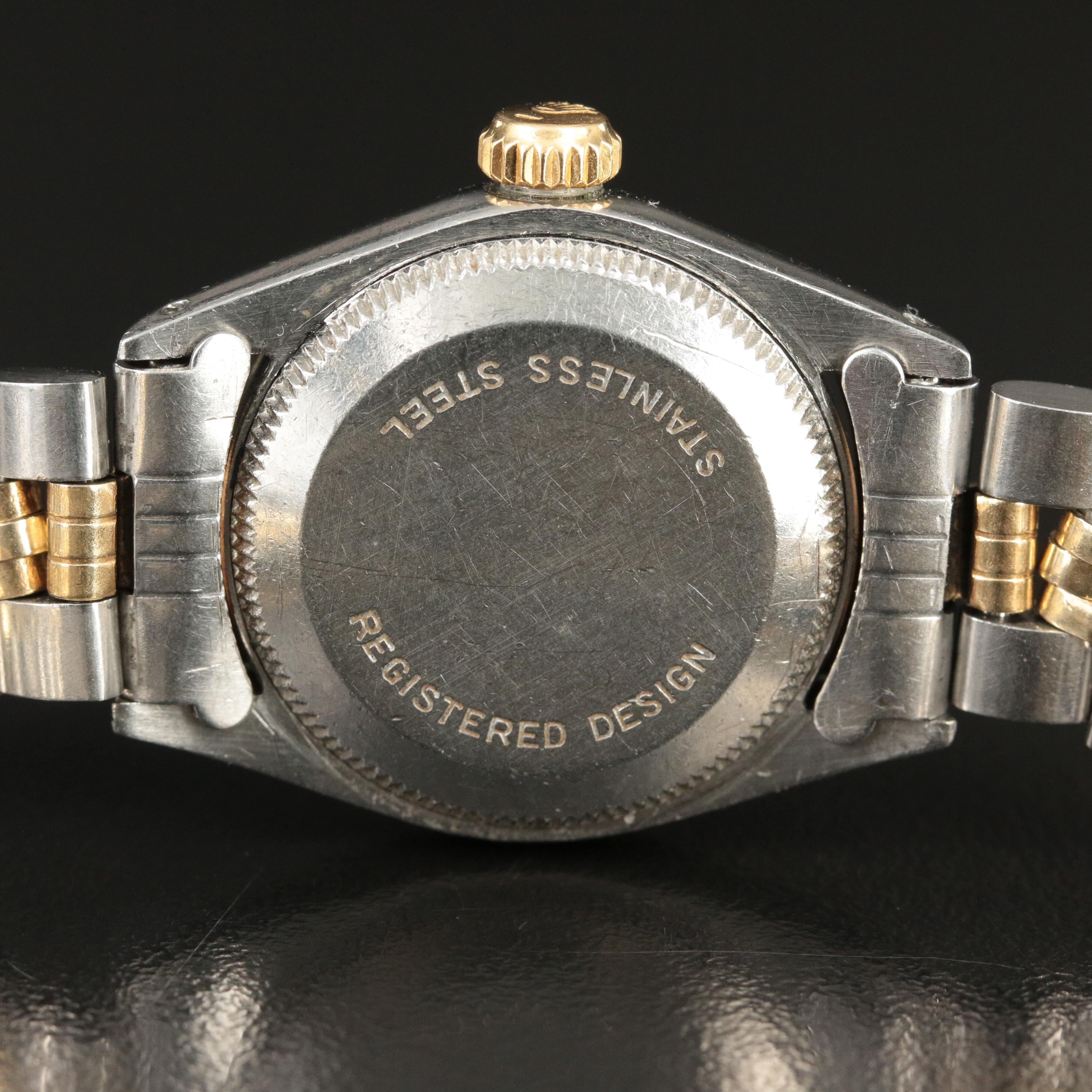 1977 Rolex Custom Diamond Dial, Custom CZ and Diamond Case Watch