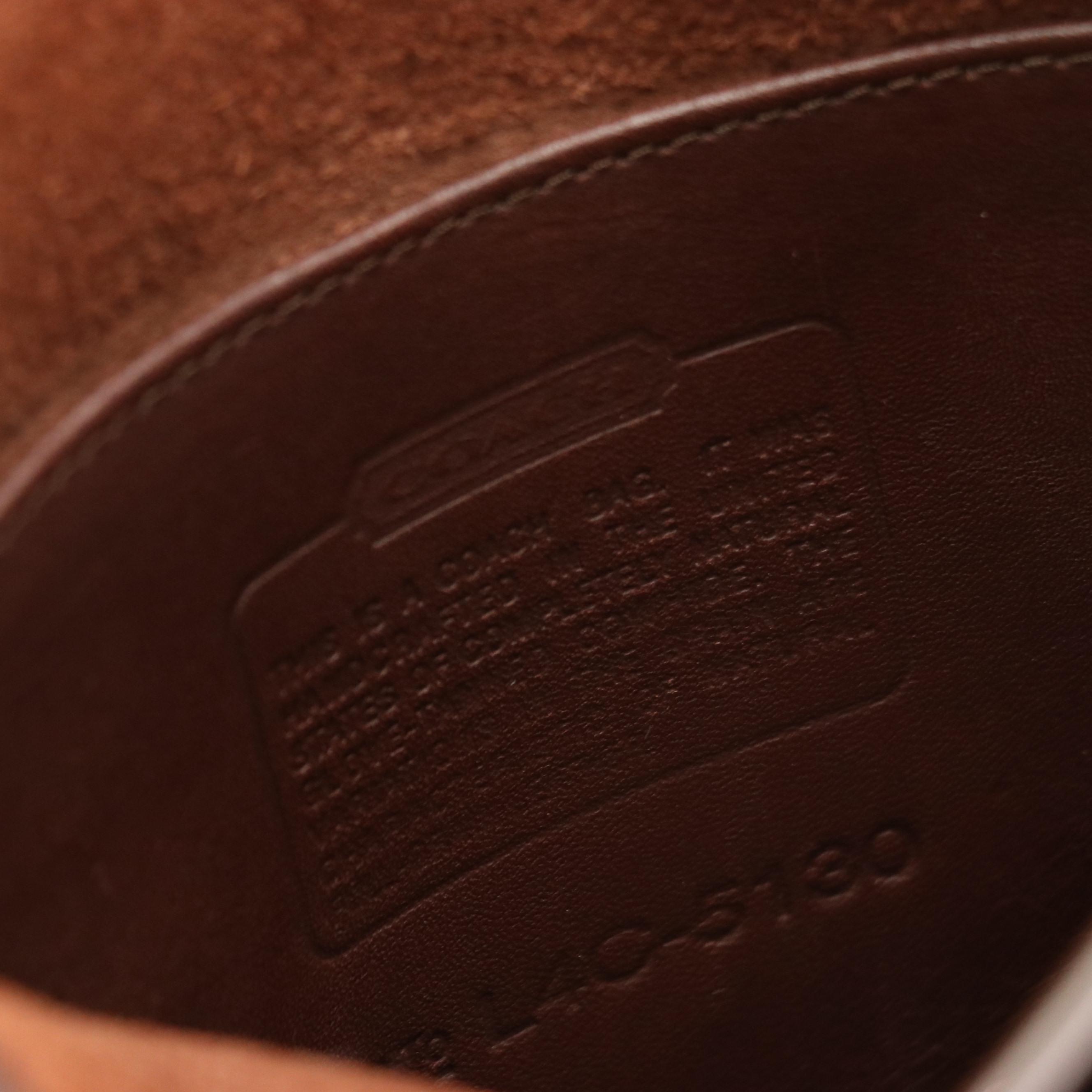 Coach Top Handle Station Bag 5130 in Glove-Tanned Cowhide