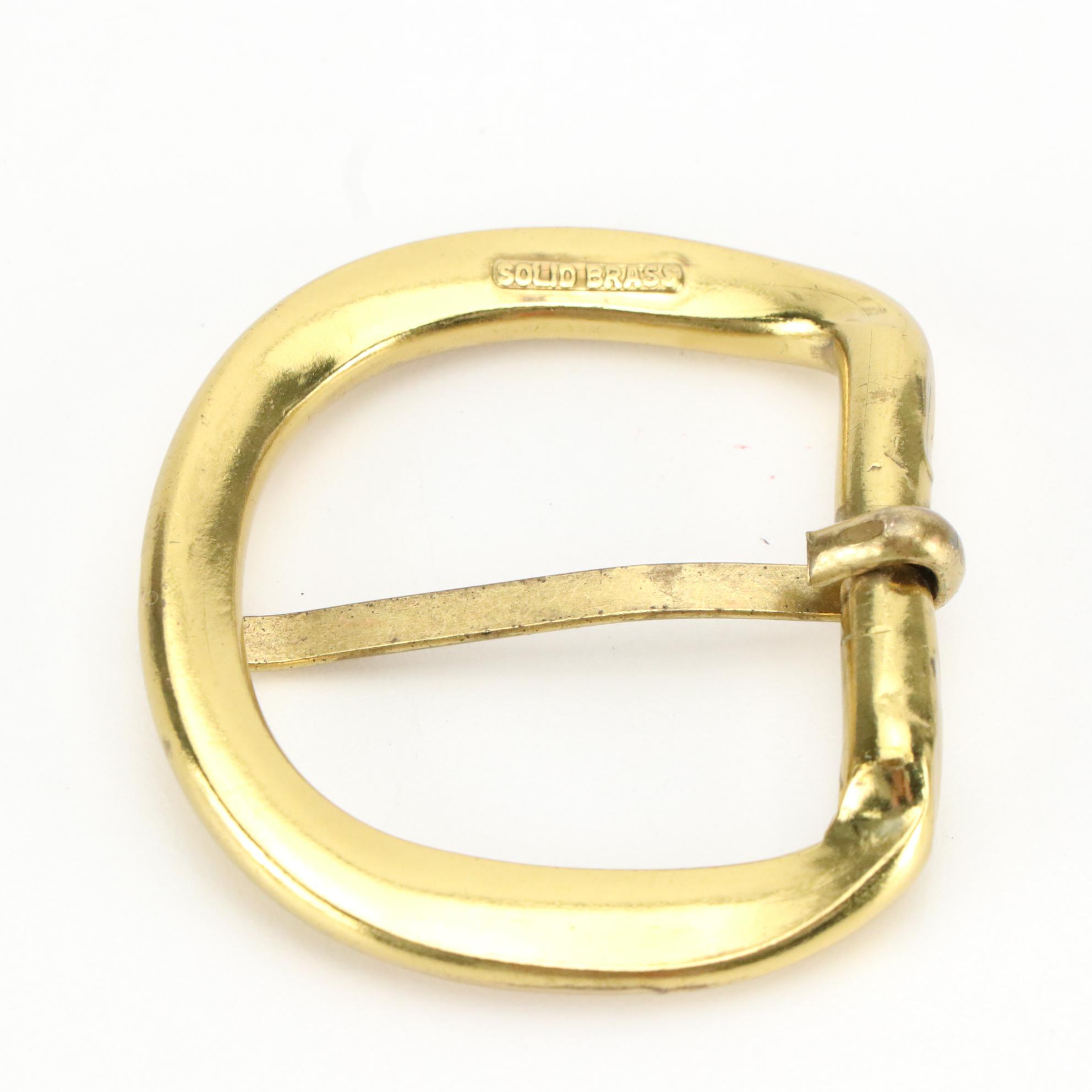 Daisy Red Ryder Copper Finish Belt Buckle and Other Belt Buckles with Wooden Box