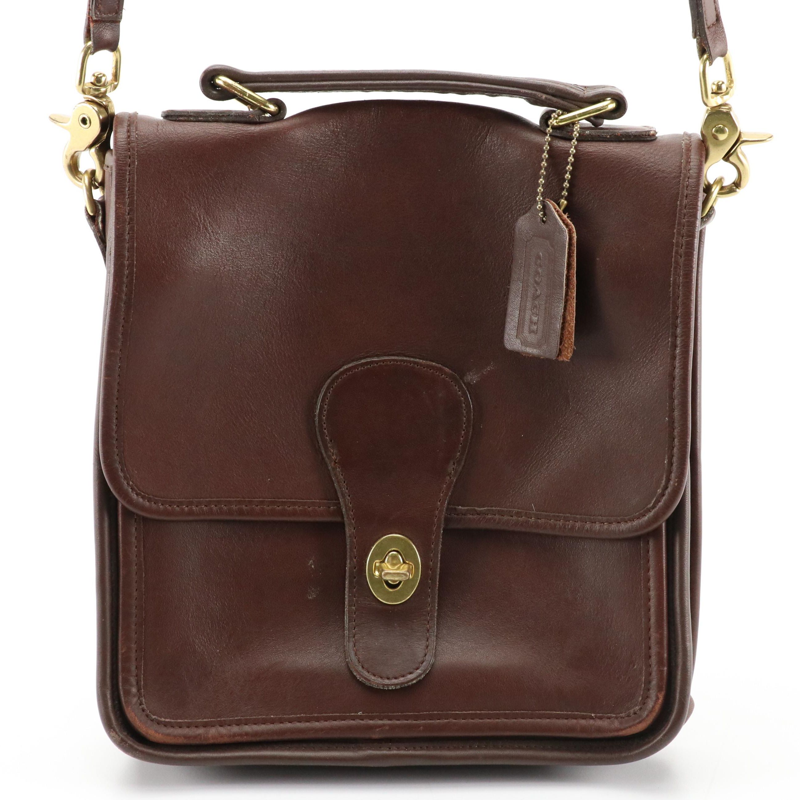 Coach Top Handle Station Bag 5130 in Glove-Tanned Cowhide