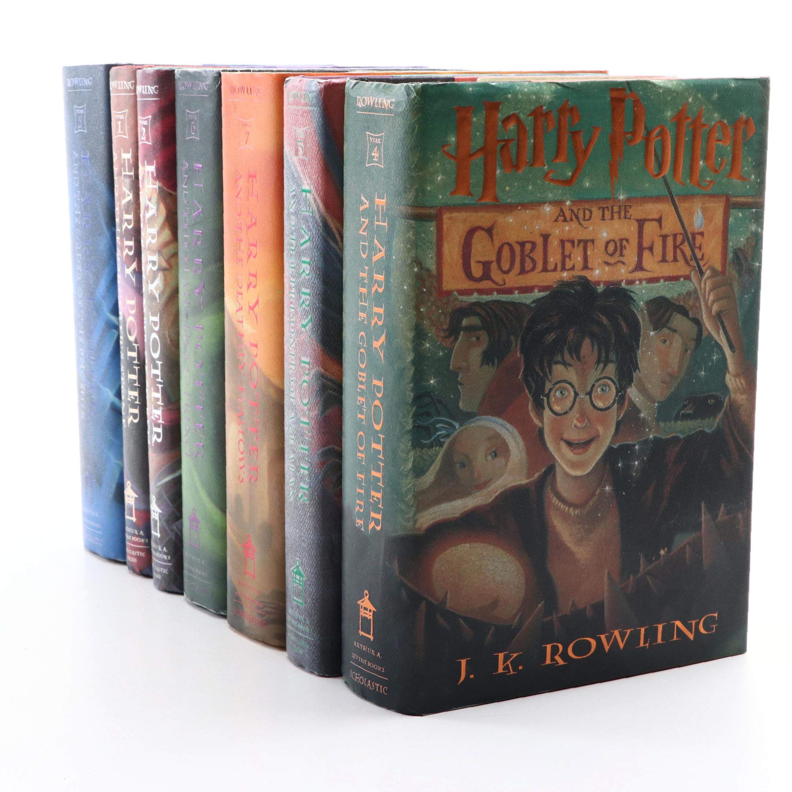 First American Edition "Harry Potter" Complete Series by J. K. Rowling