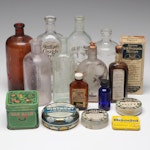 Lambert Pharamacal Company Glass Listerine Bottle and More
