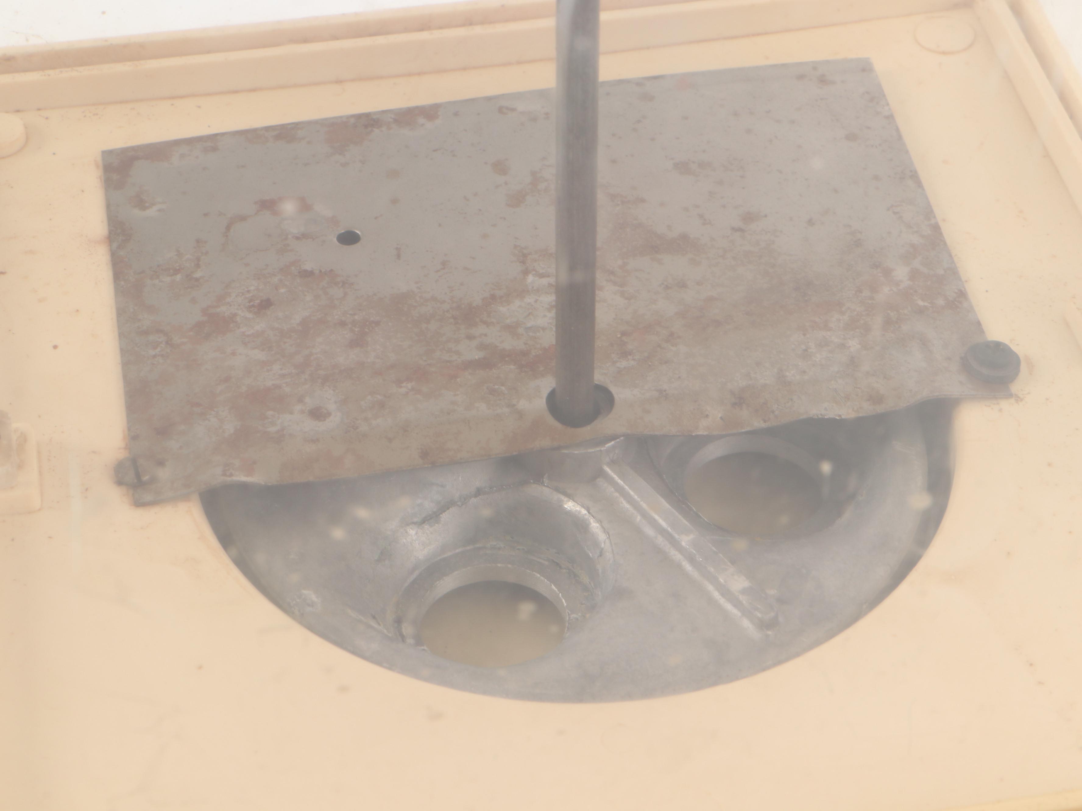 Coin Operated Painted Cast Iron Candy Gumball Dispenser