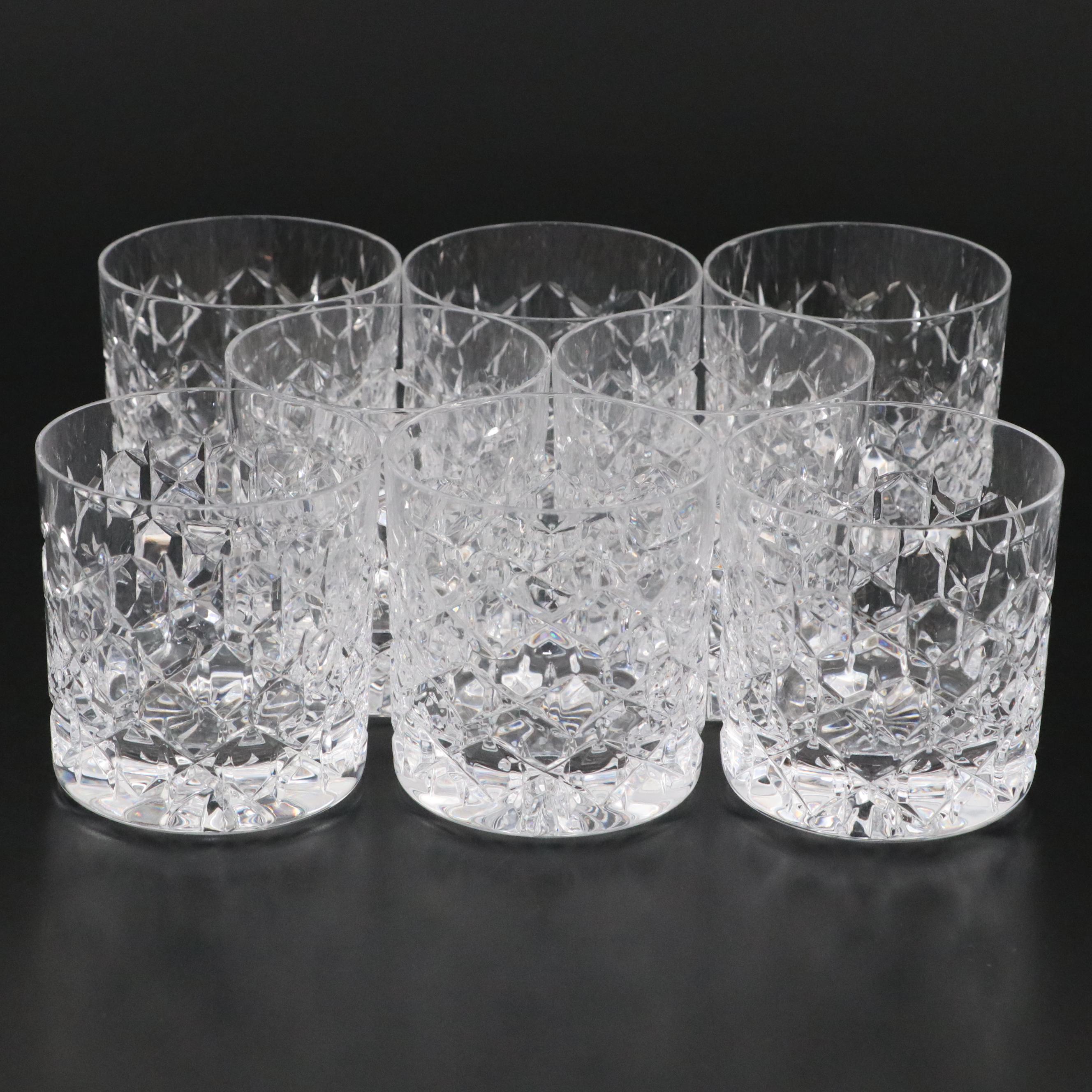 Tiffany & Co. "Grenada" Crystal Old Fashioned Glasses