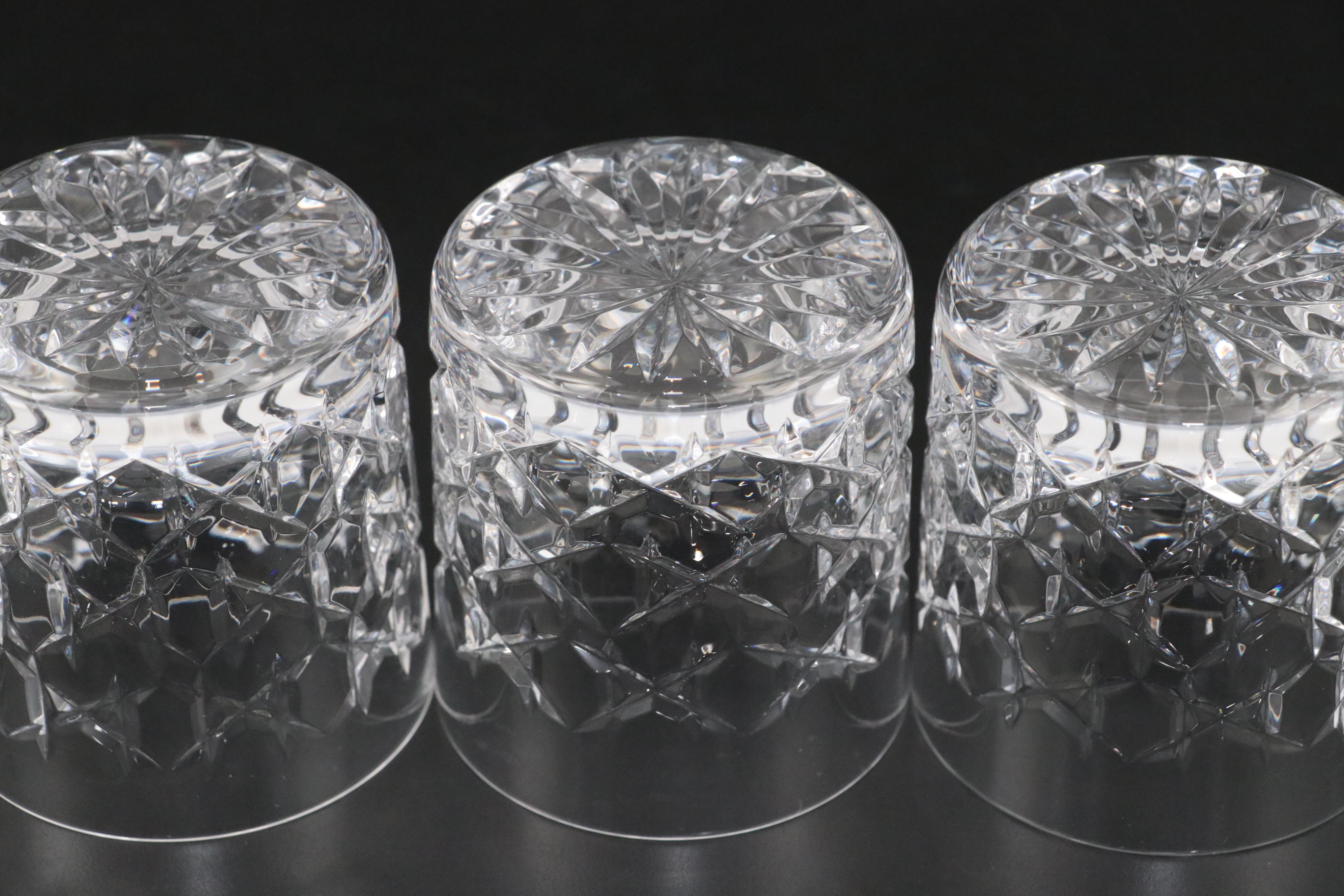 Tiffany & Co. "Grenada" Crystal Old Fashioned Glasses