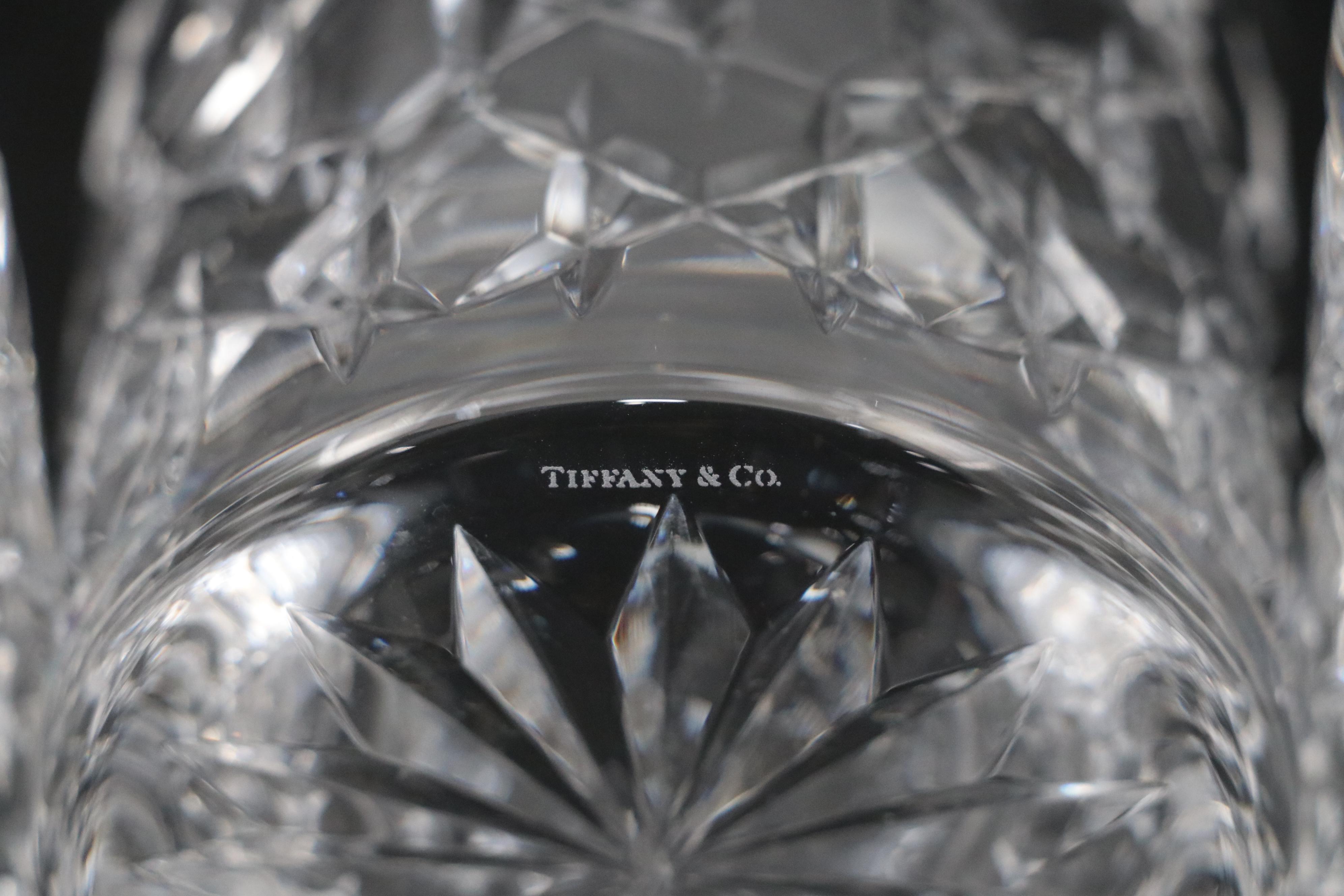 Tiffany & Co. "Grenada" Crystal Old Fashioned Glasses