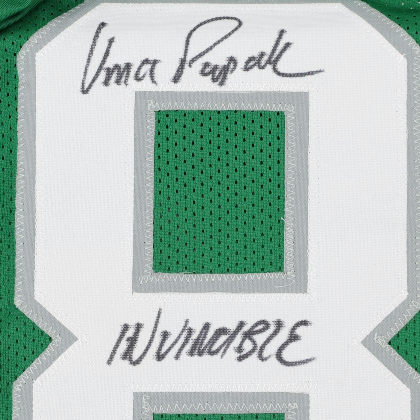 Vince Papale Signed ”Invincible” Philadelphia Eagles Football Jersey