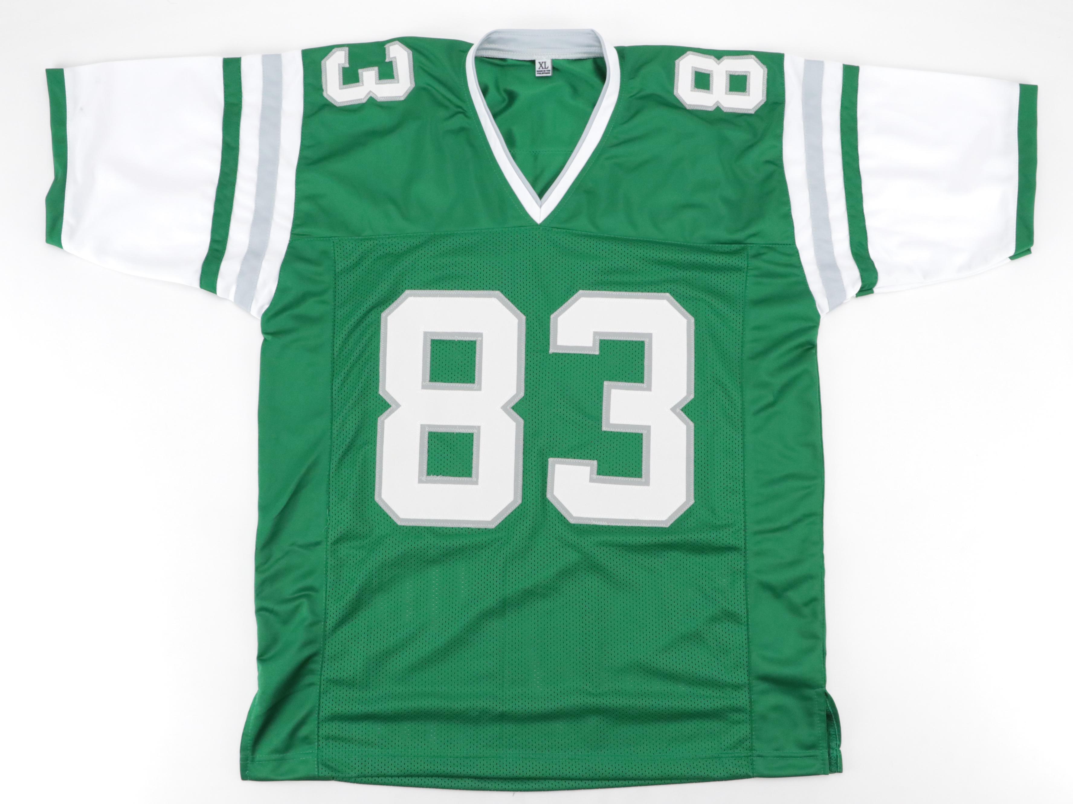 Vince Papale Signed ”Invincible” Philadelphia Eagles Football Jersey