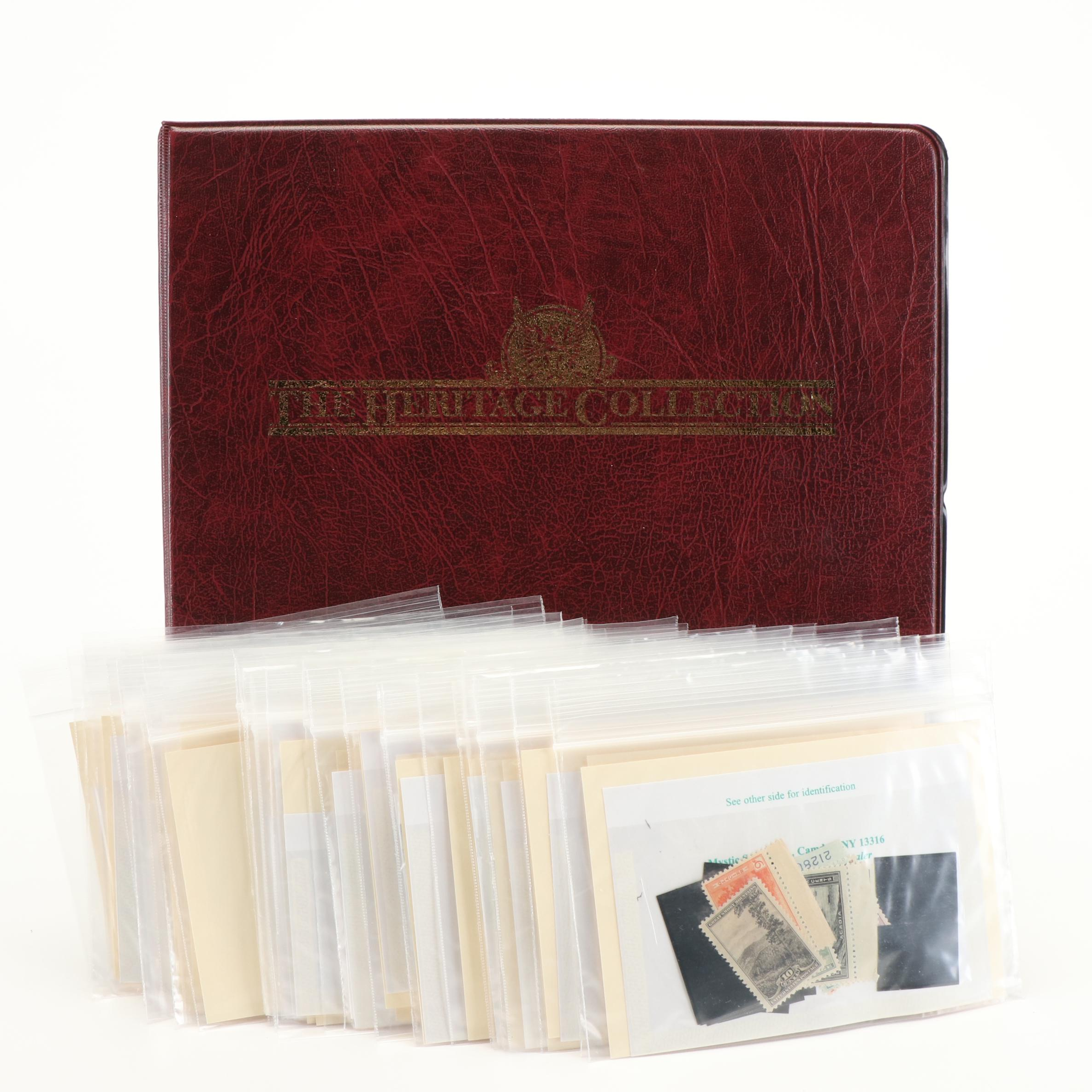 "The Advanced Heritage Collection" U.S. Commemorative Stamp Album